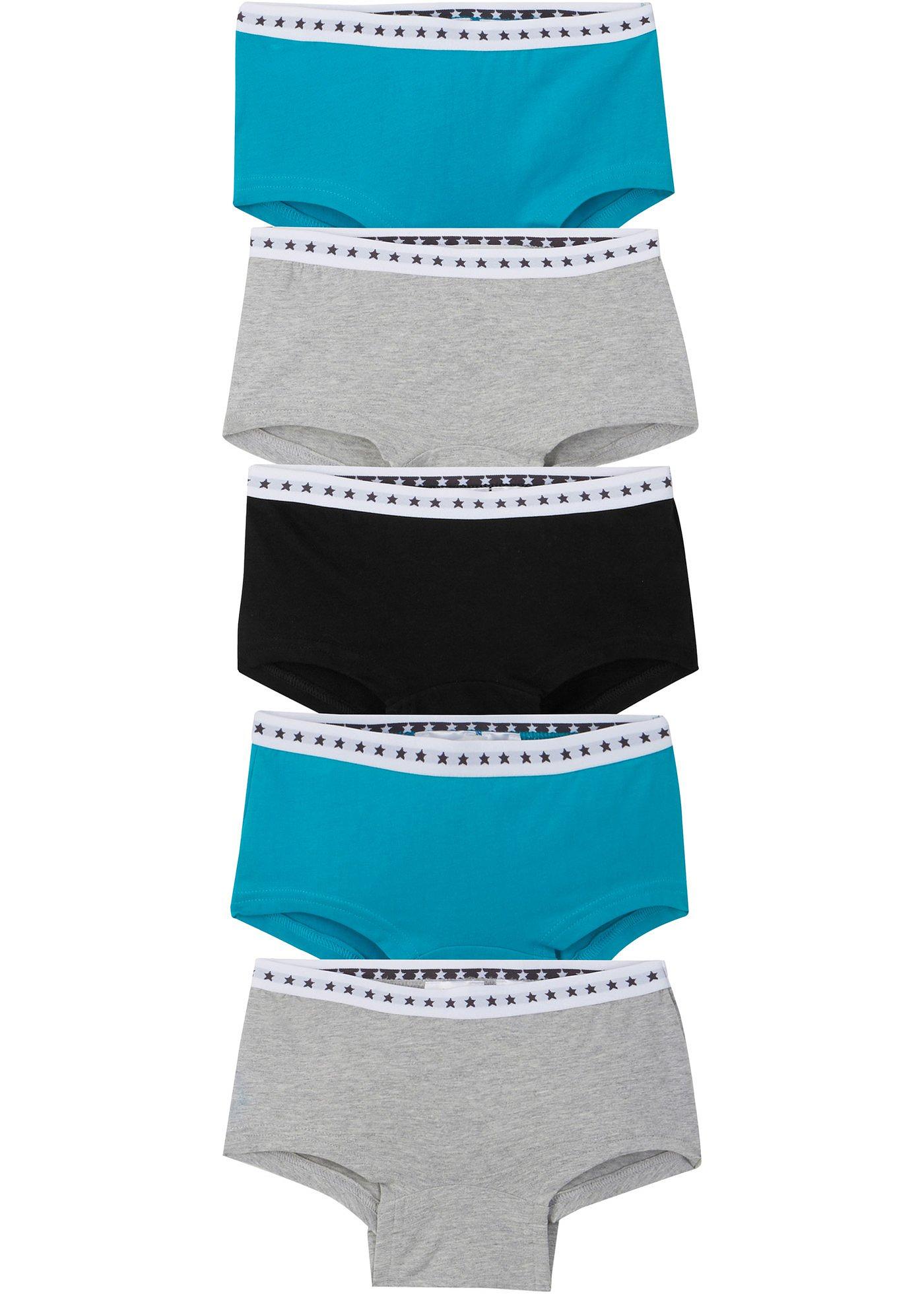 Lot de 5 culottes fille