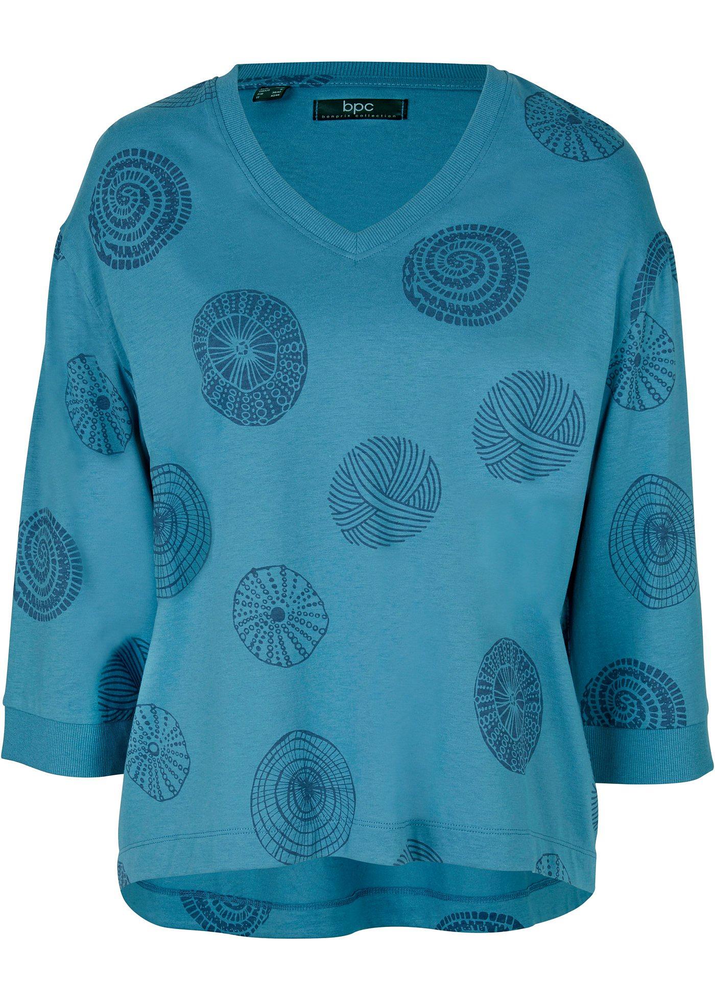 T-shirt carré imprimé