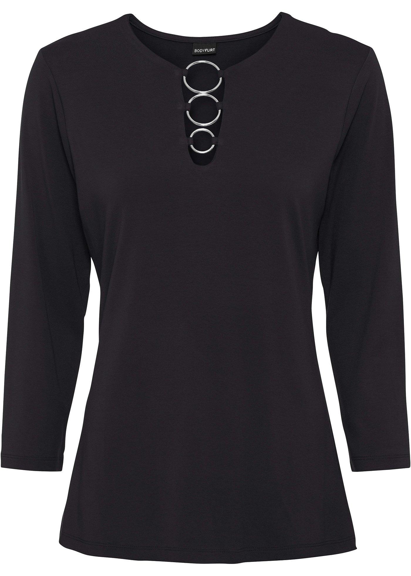 T-shirt avec anneaux