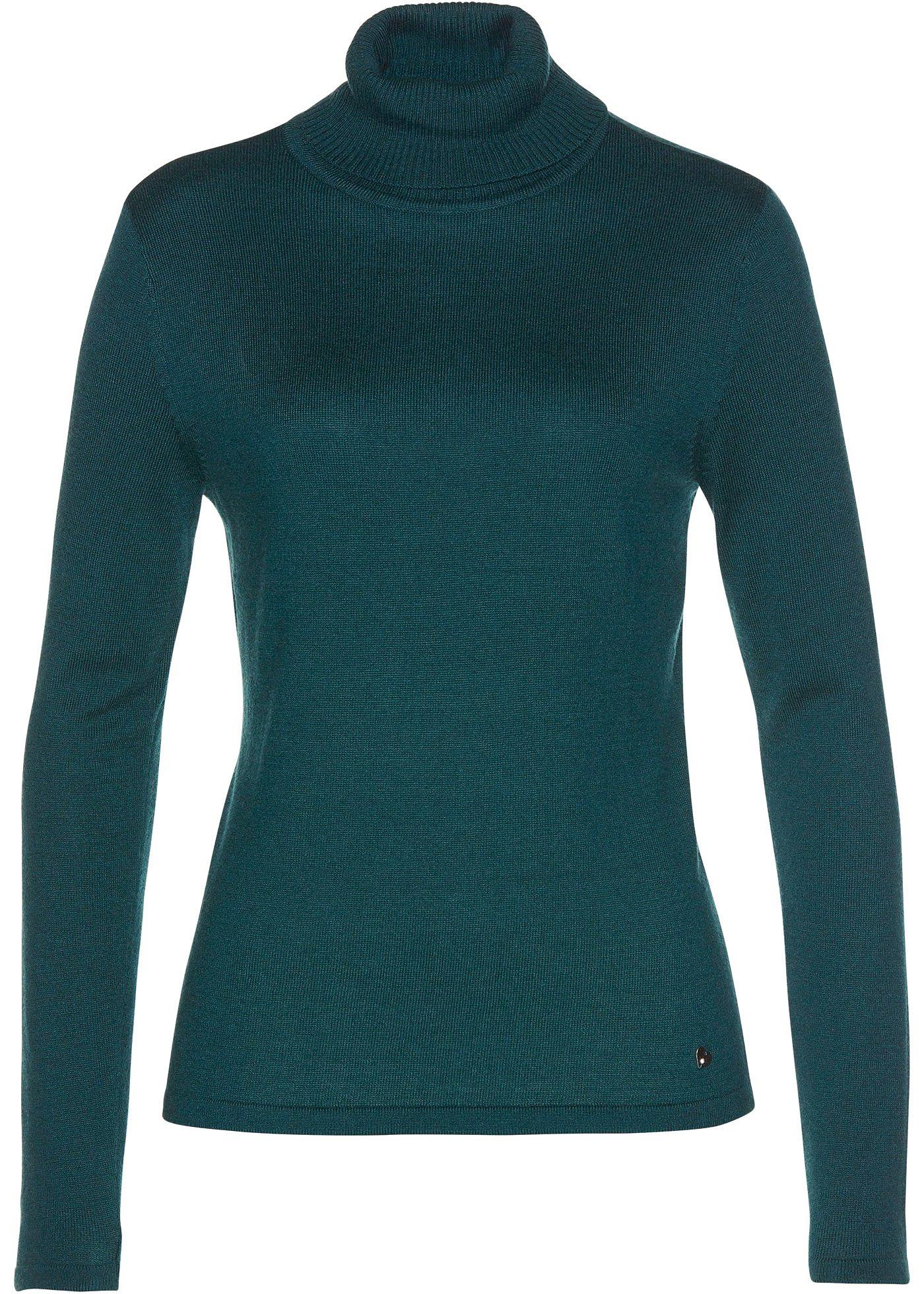 Pull col roulé à teneur cachemire Premium