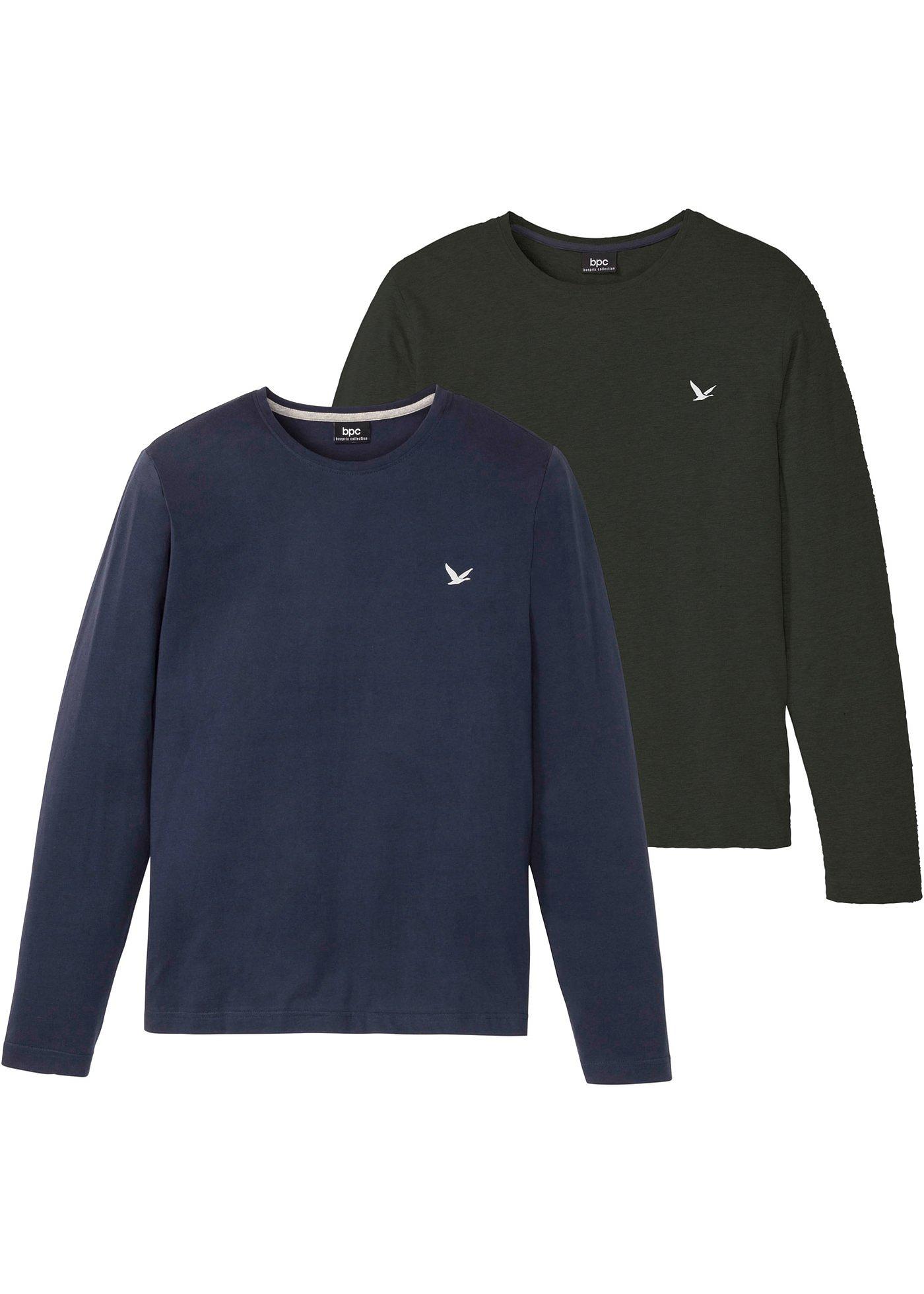 Lot de 2 T-shirts manches longues