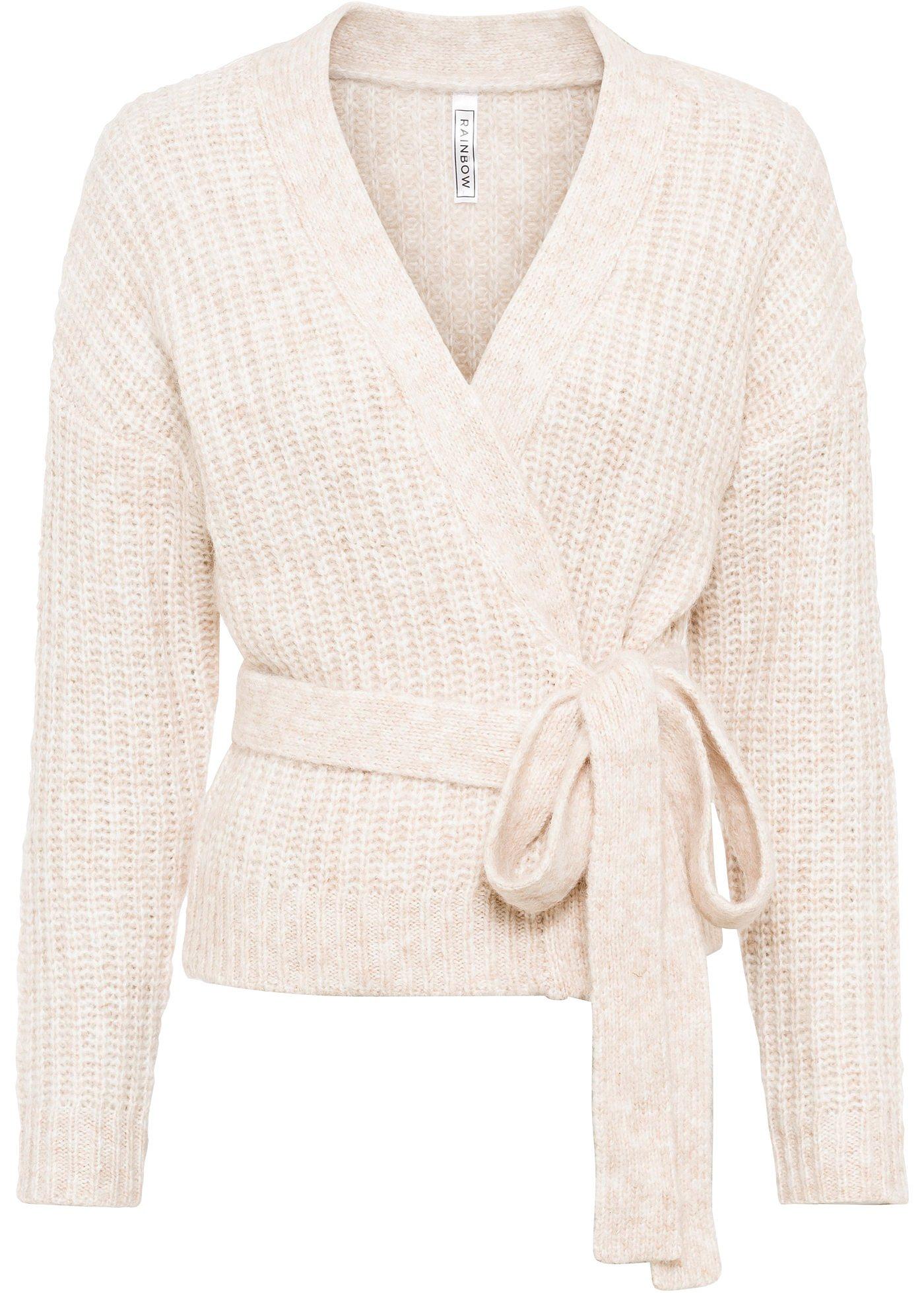 Gilet en maille style portefeuille