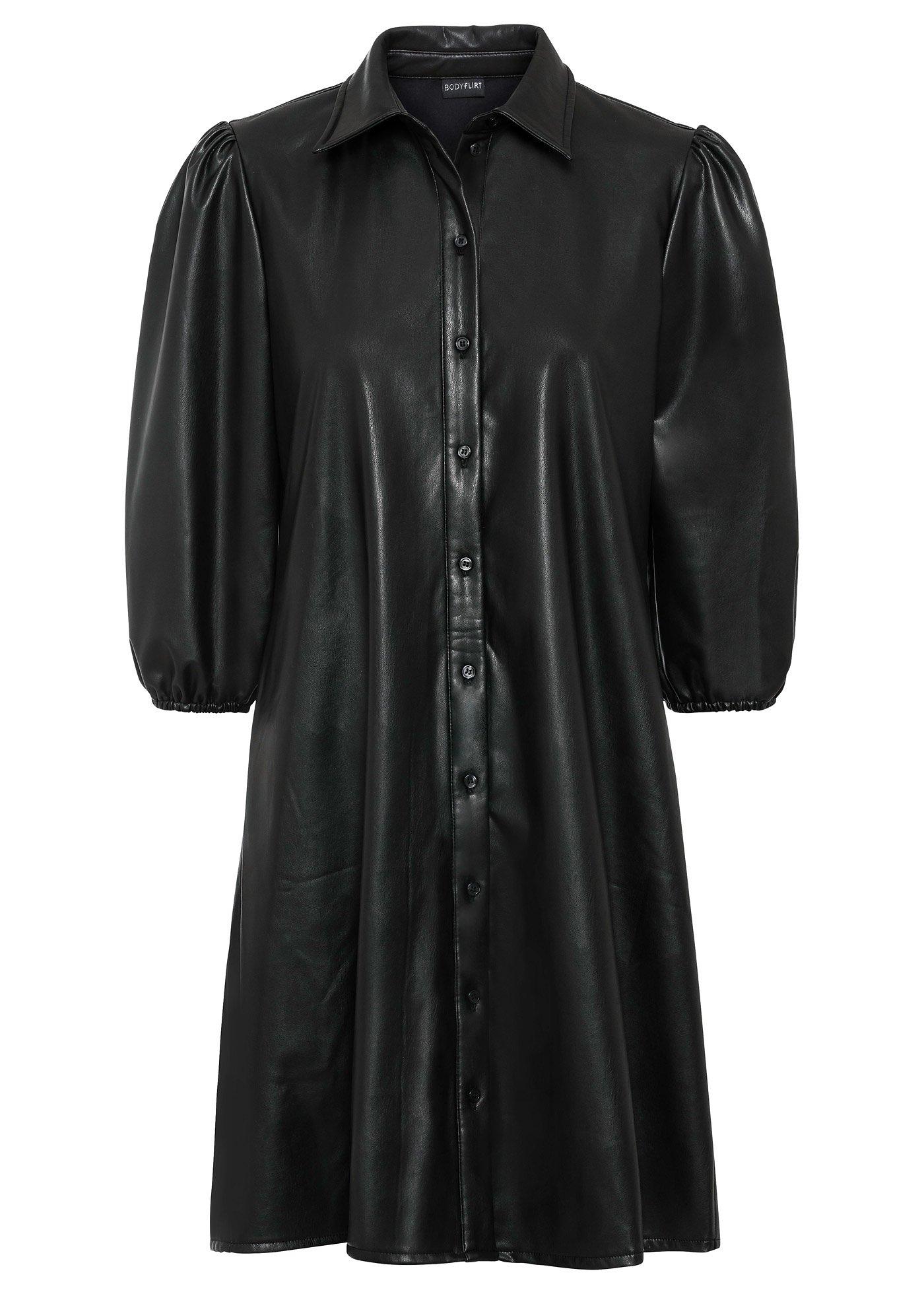 Robe synthétique imitation cuir