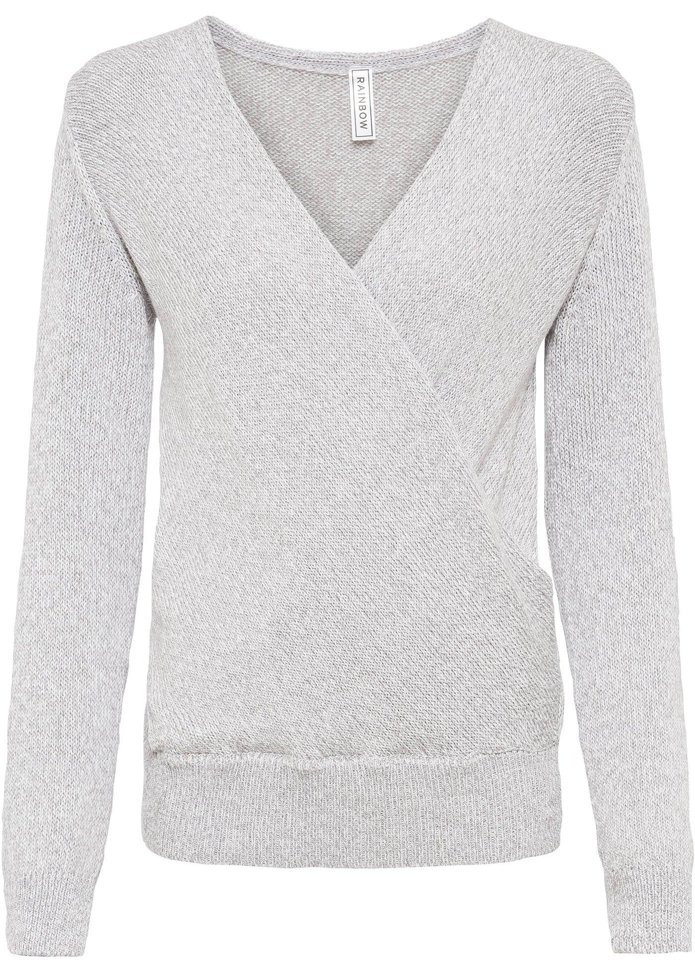 Pull cache-cœur avec polyester recyclé