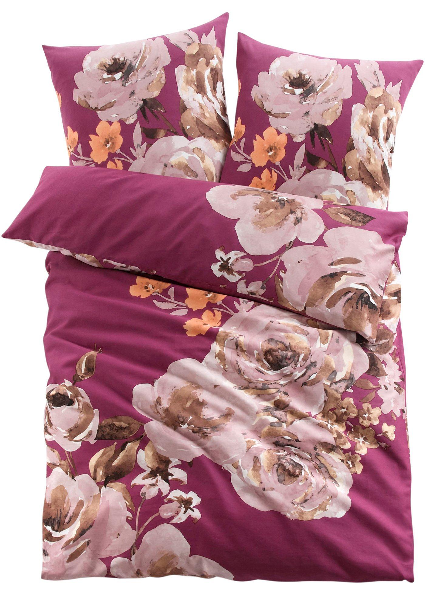 Parure de lit à motif floral