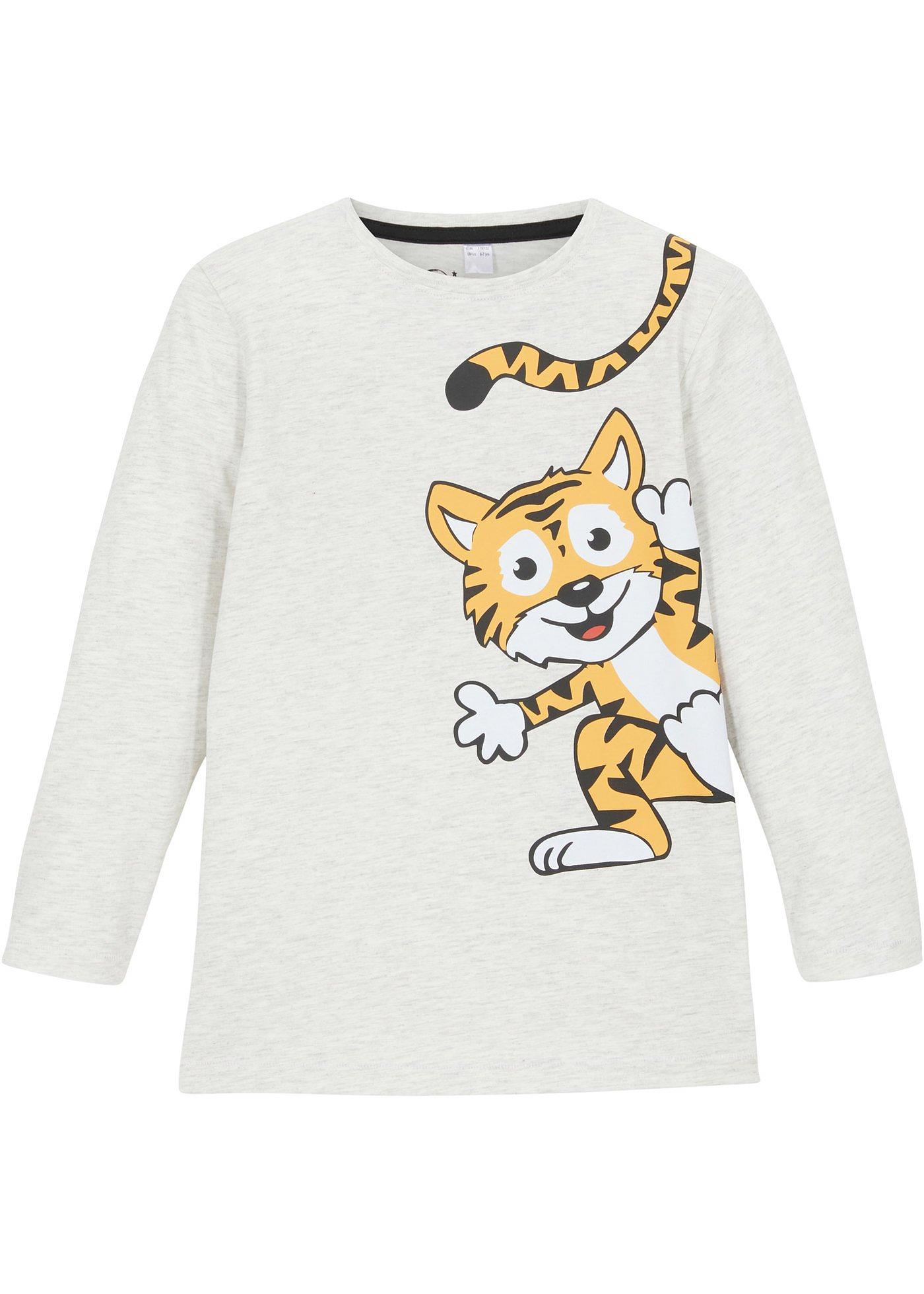 T-shirt manches longues garçon coton bio