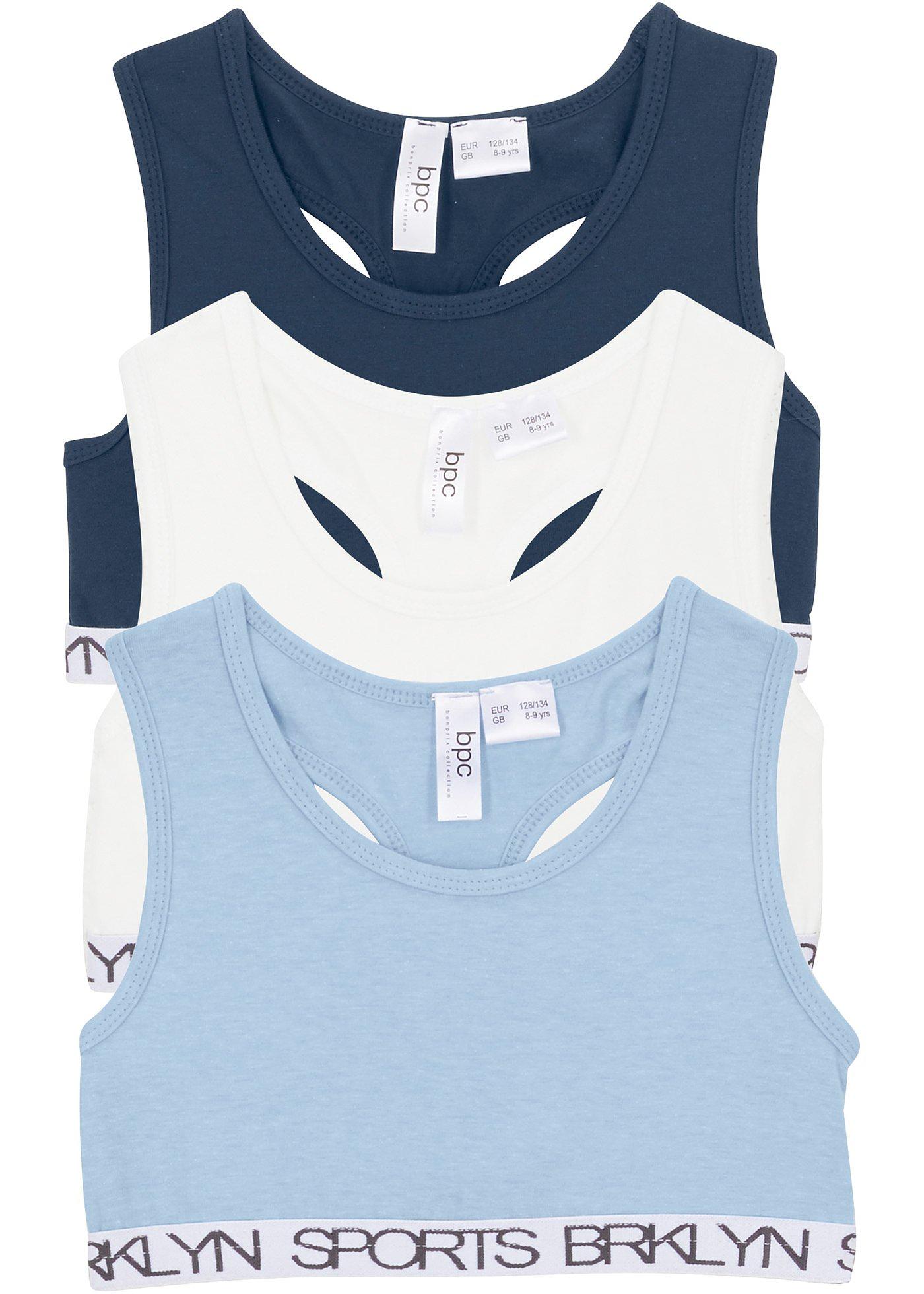 Lot de 3 brassières fille