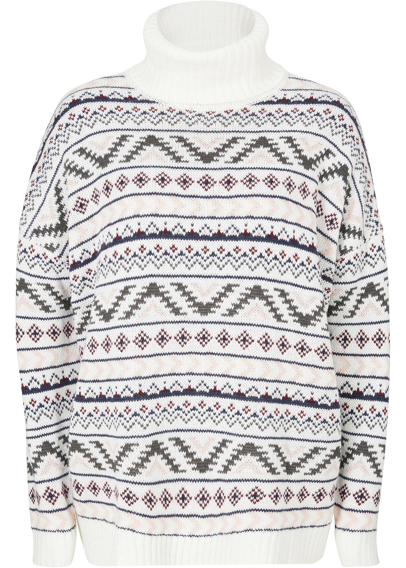 Pull à motif norvégien