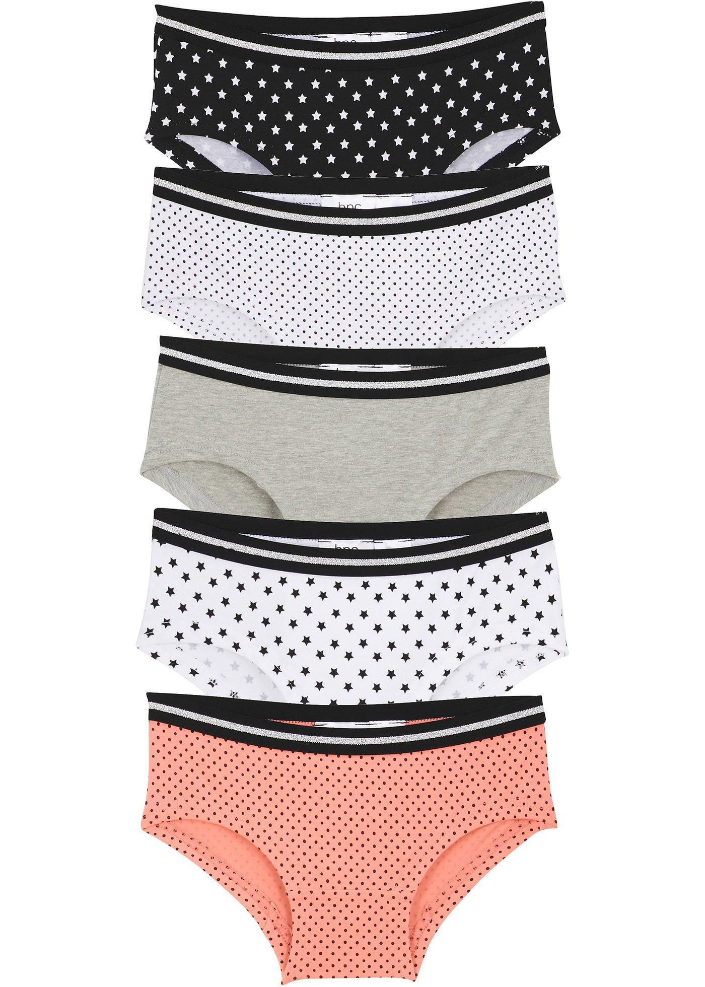 Lot de 5 culottes fille