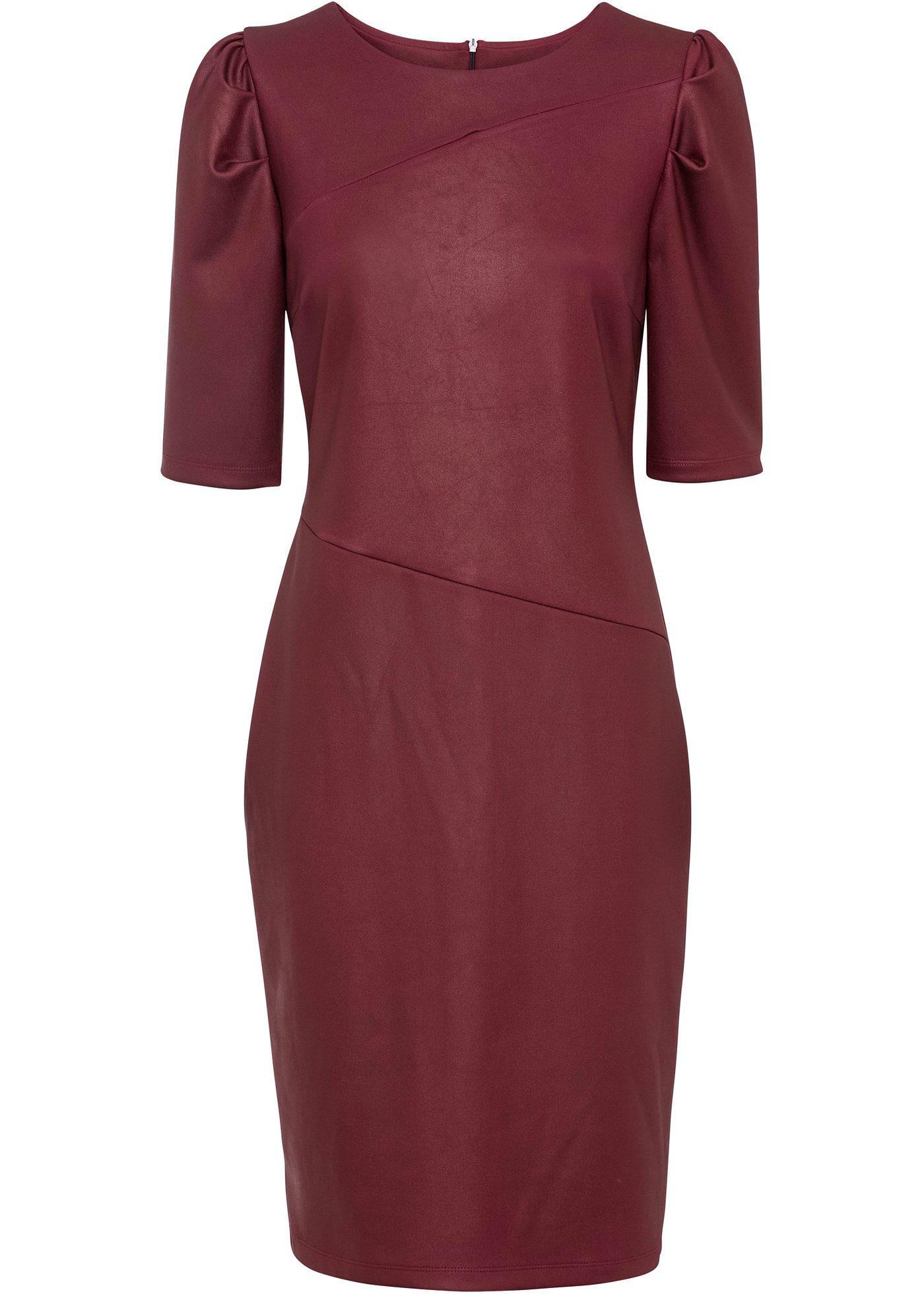 Robe synthétique imitation cuir