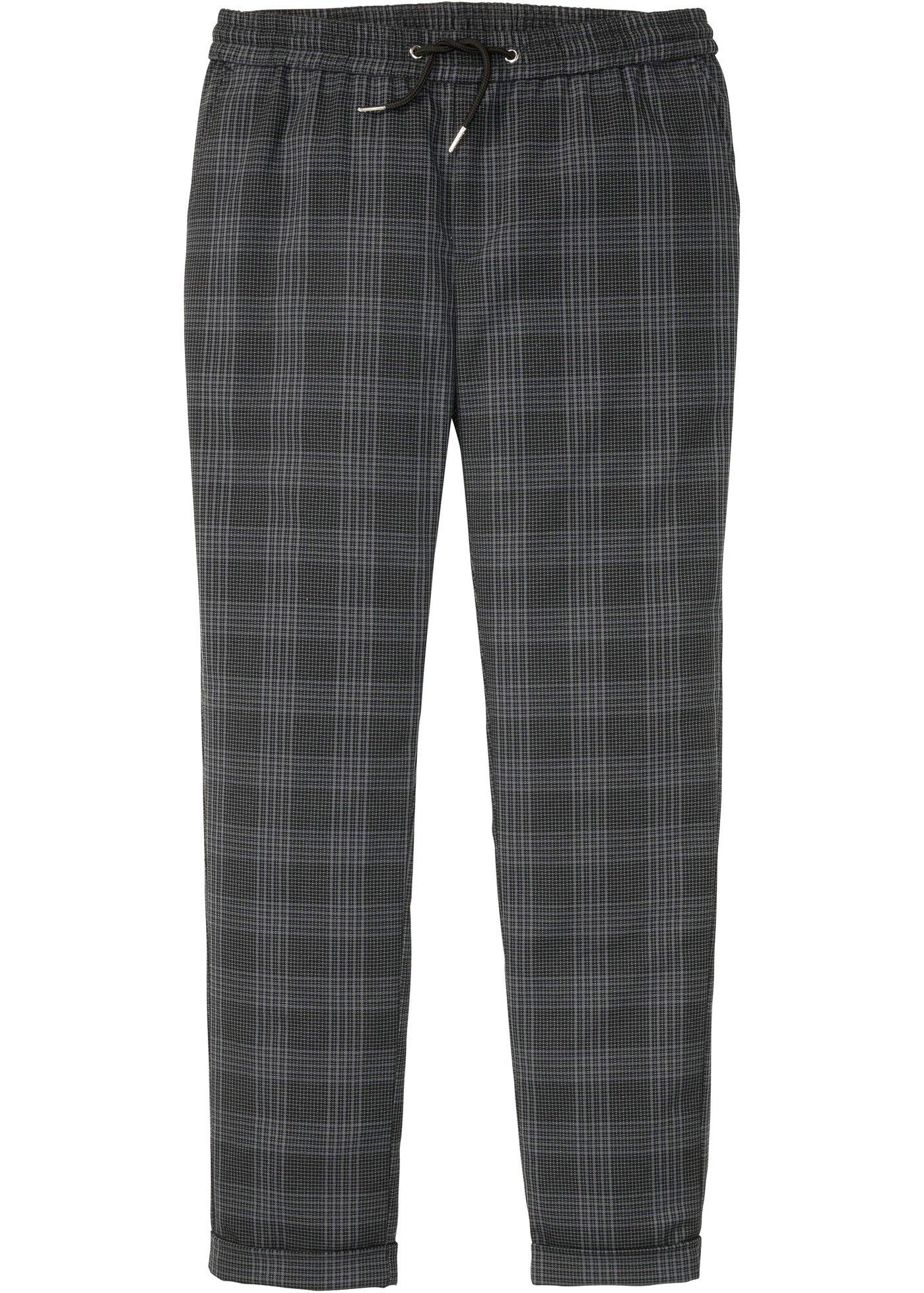 Pantalon taille extensible Slim Fit, longueur raccourcie, Tapered