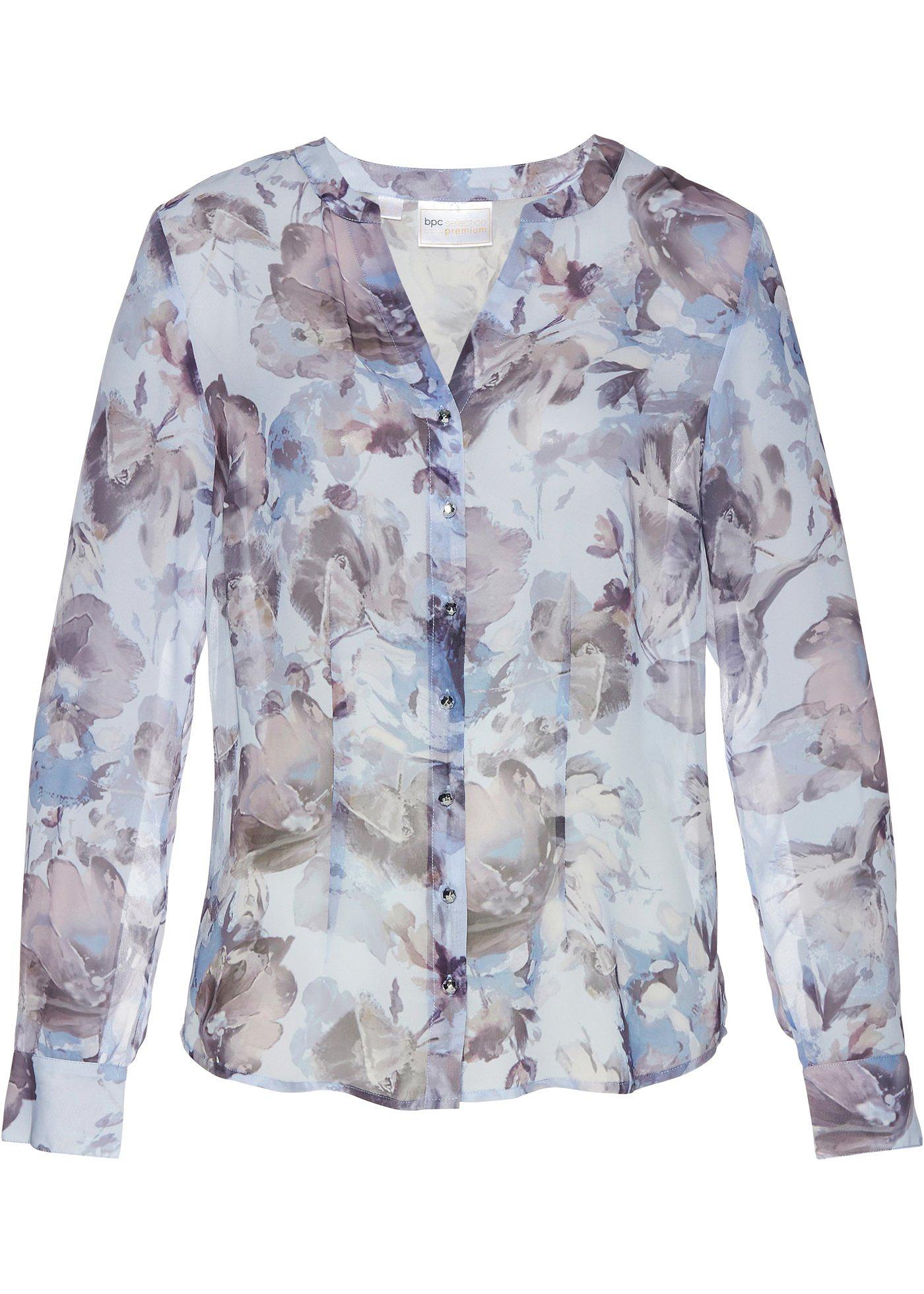 Chemisier à imprimé floral raffiné
