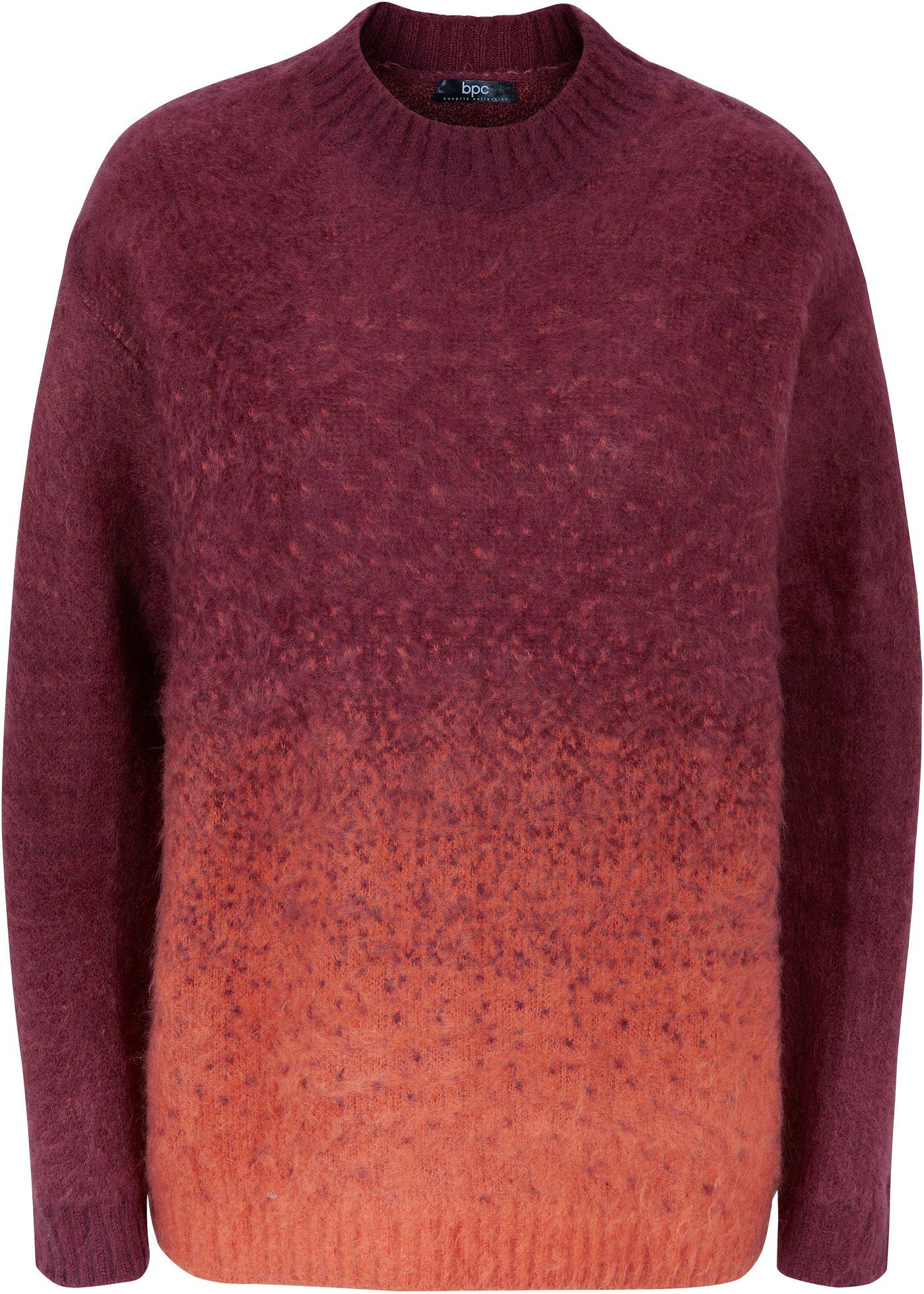 Pull en maille à dégradé de couleur