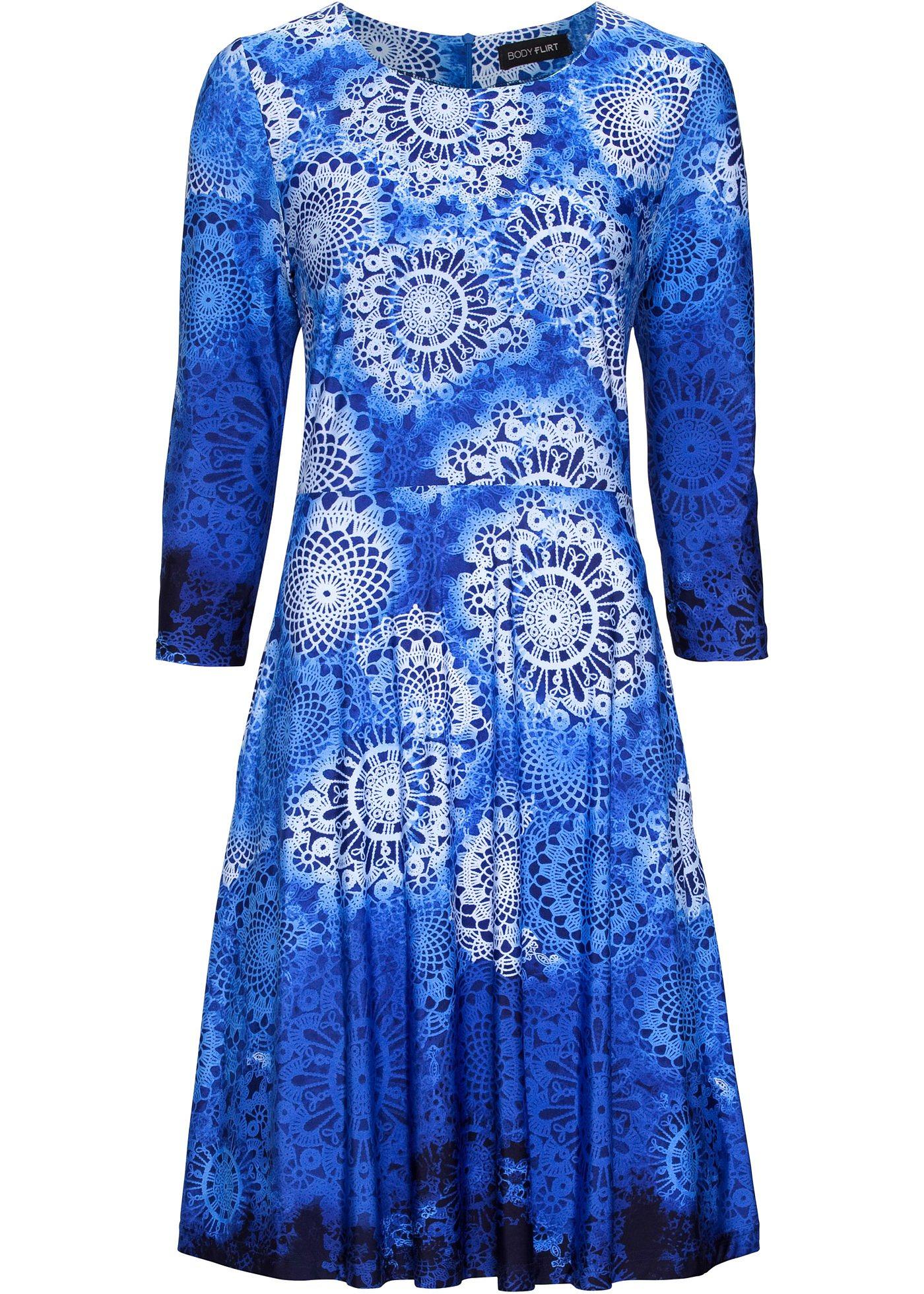 Robe en jersey à imprimé