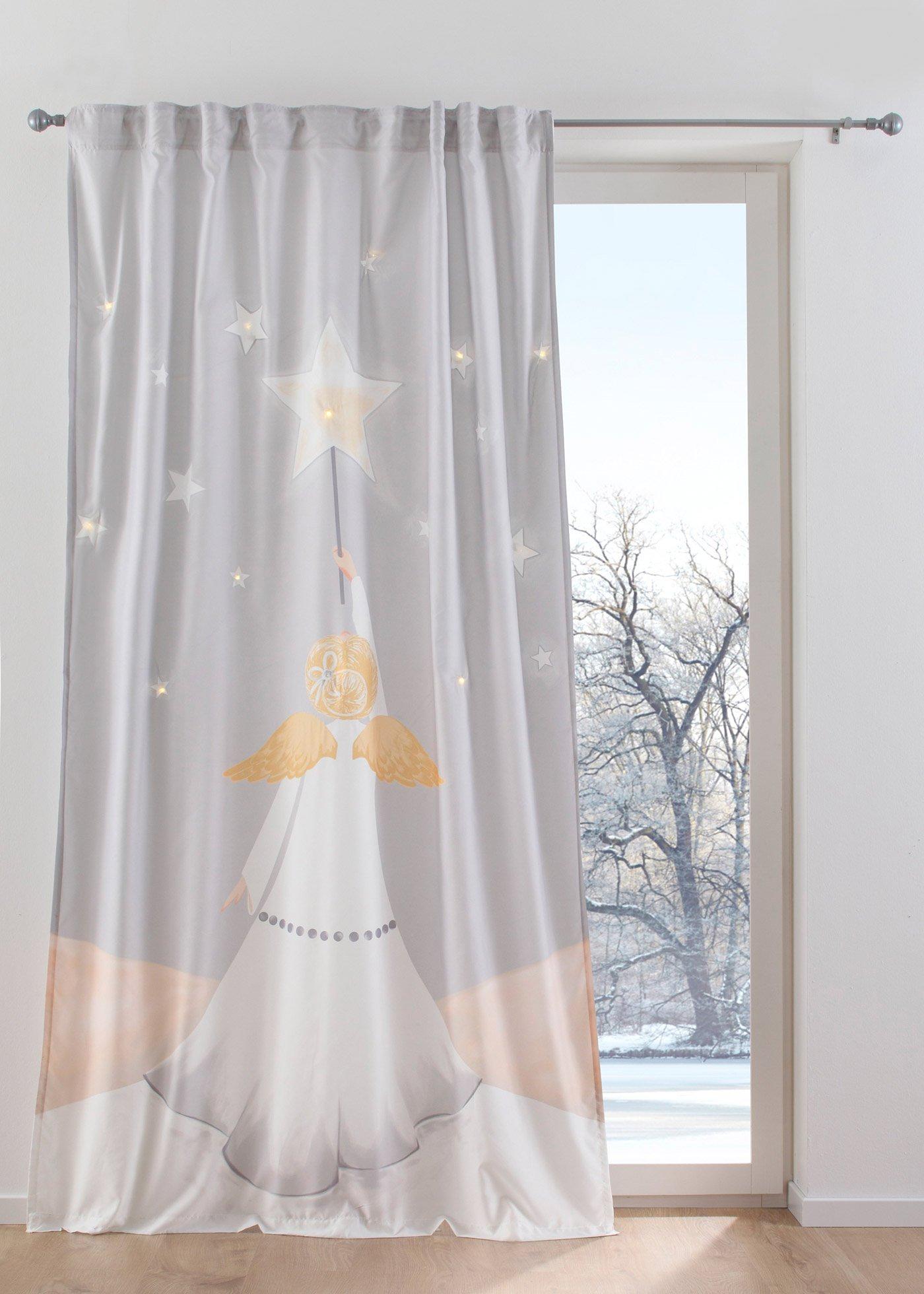 Panneau LED à imprimé ange (1 pce.)