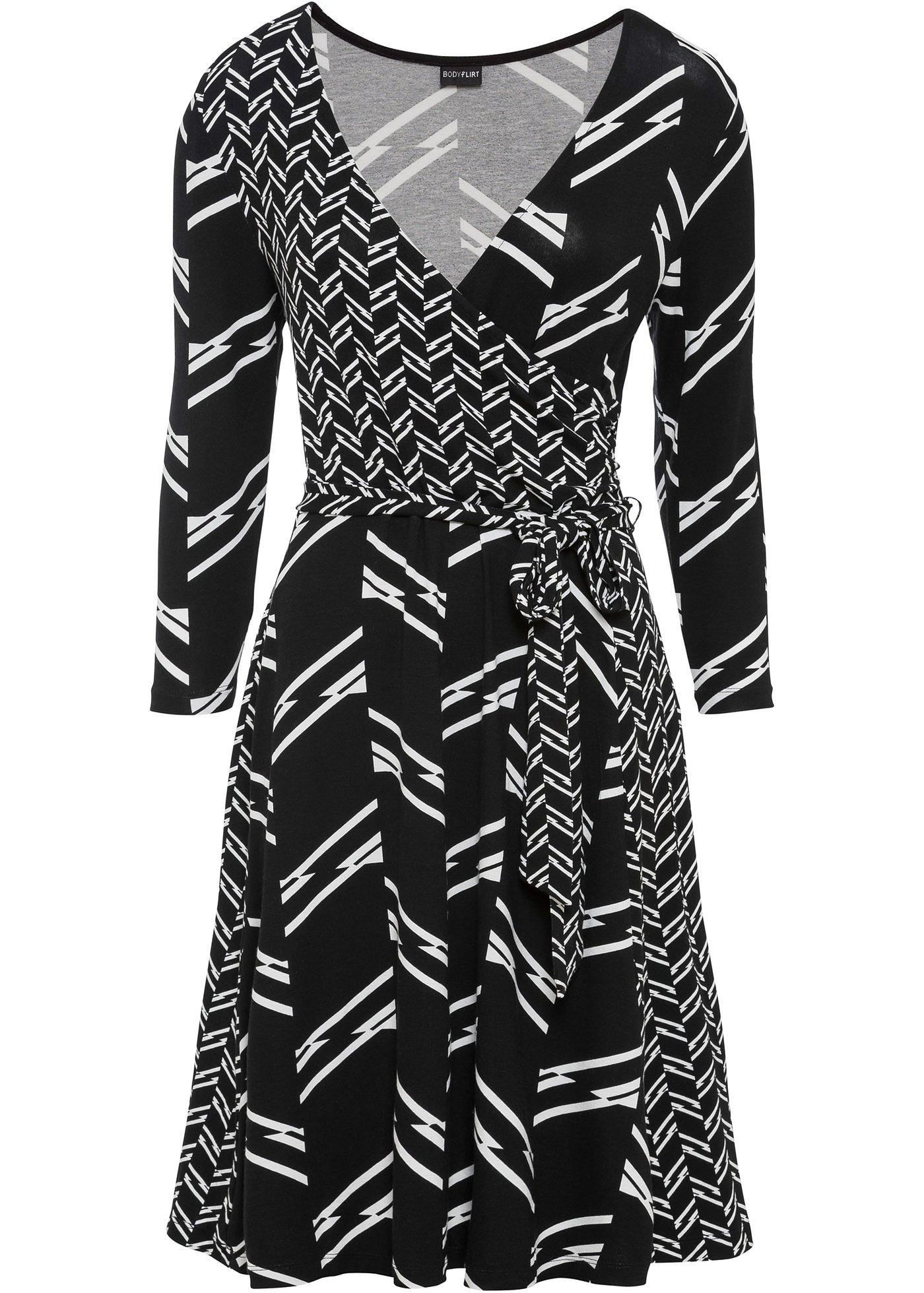 Robe en jersey imprimée