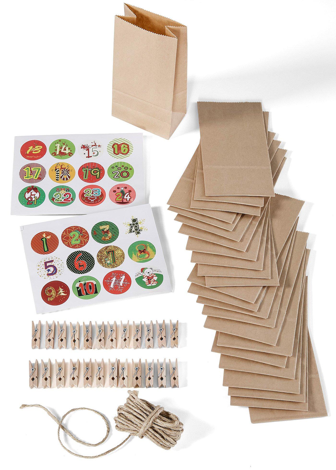 Kit calendrier de l'Avent (Ens. 73 pces.)