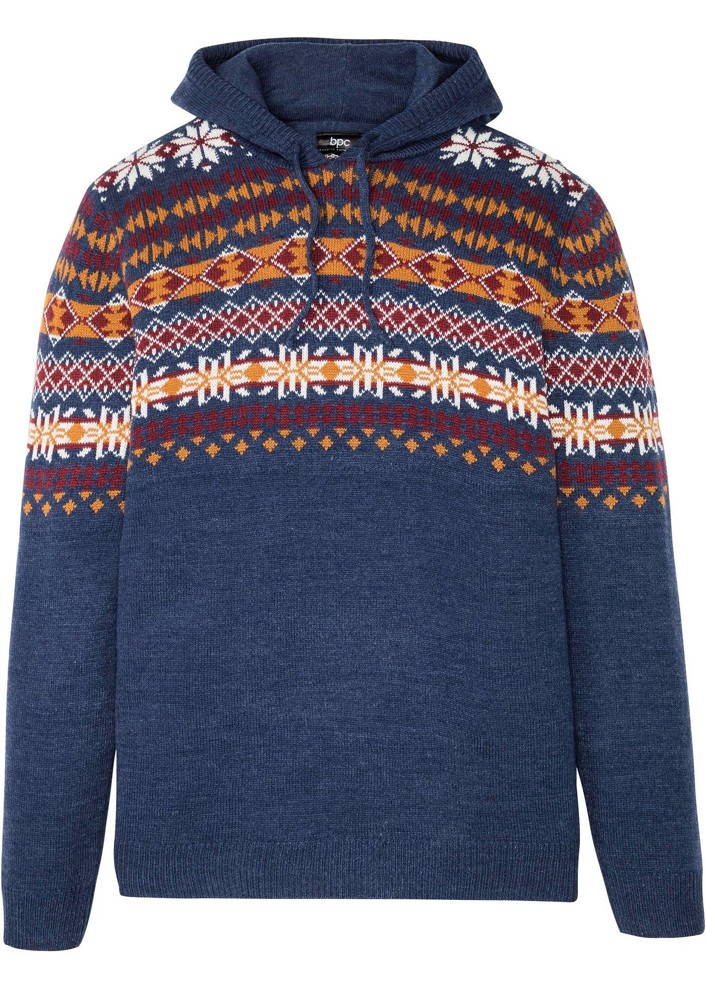 Pull norvégien à capuche