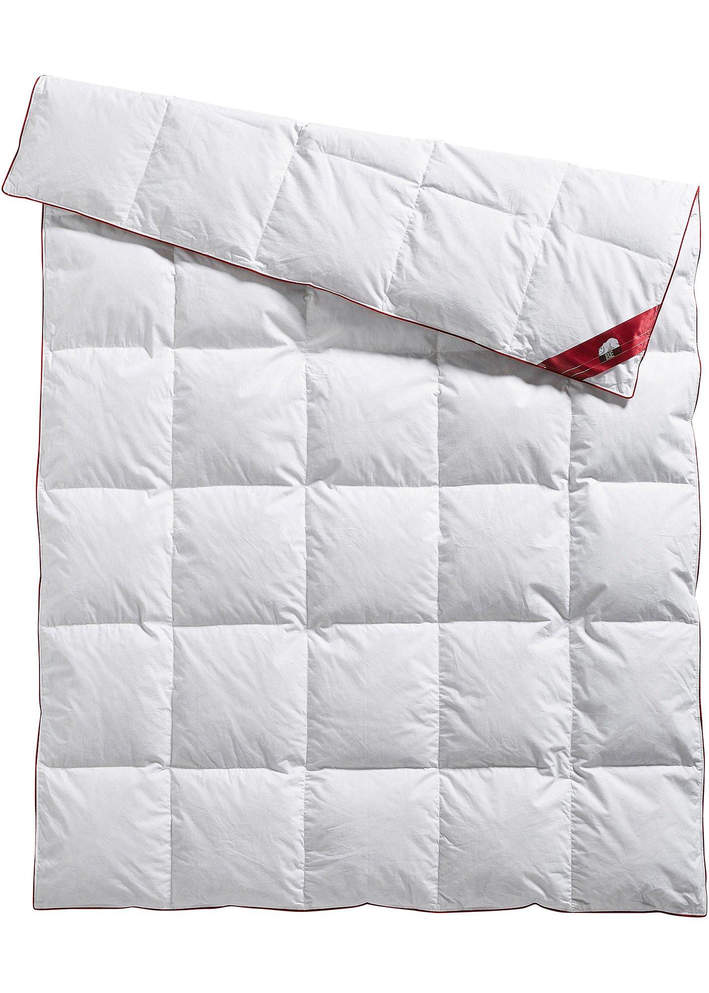 Couette capitonnée en duvet, tempérée