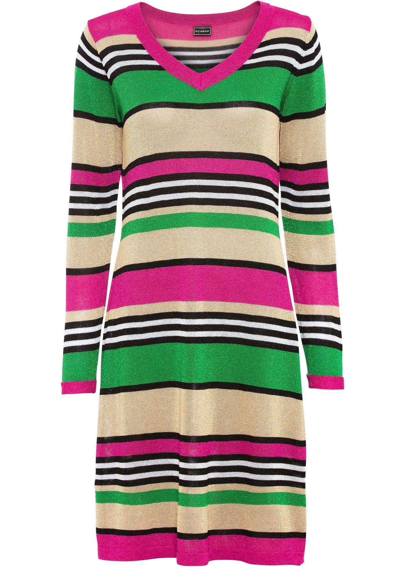 Robe en maille avec lurex