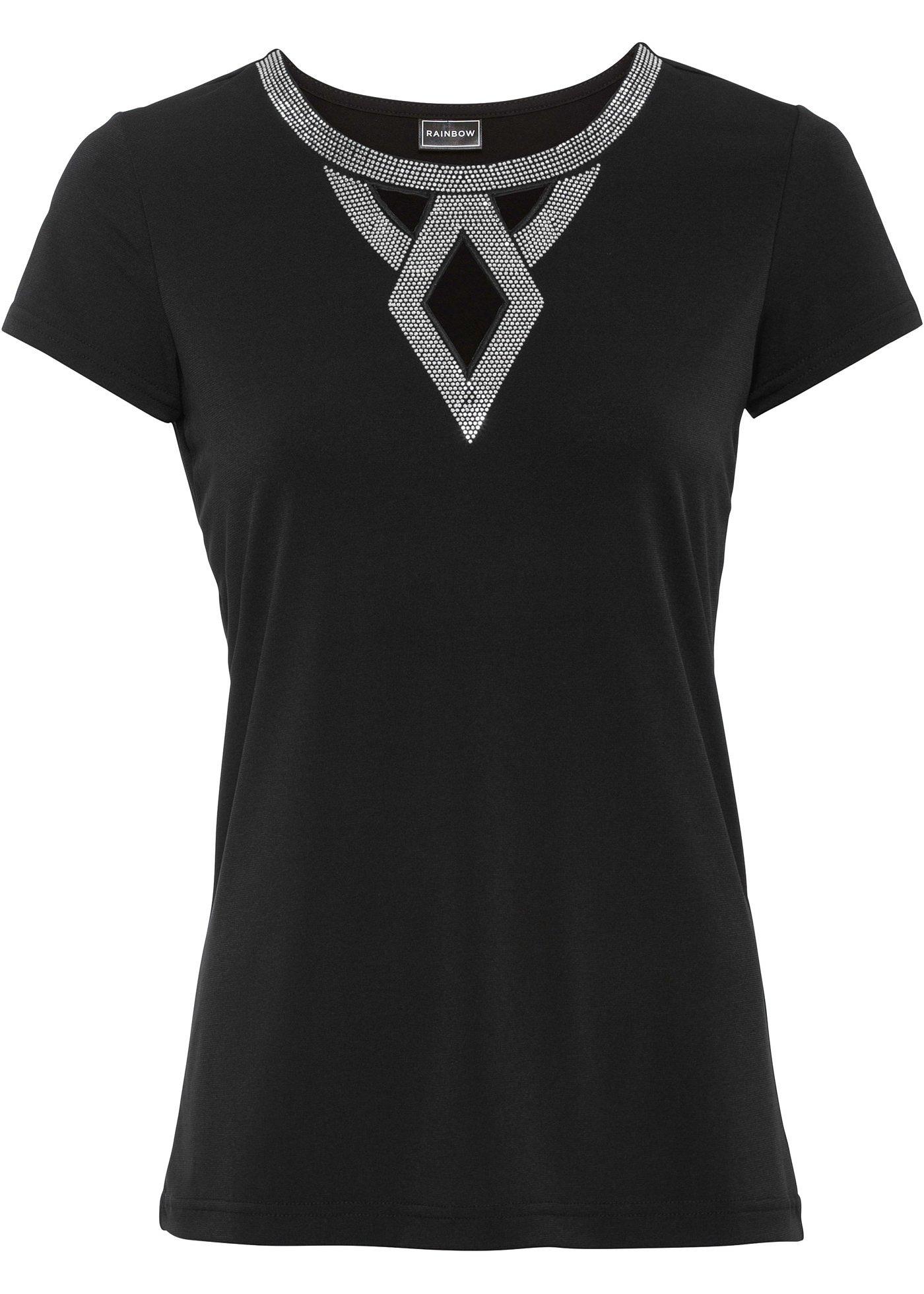 T-shirt avec strass