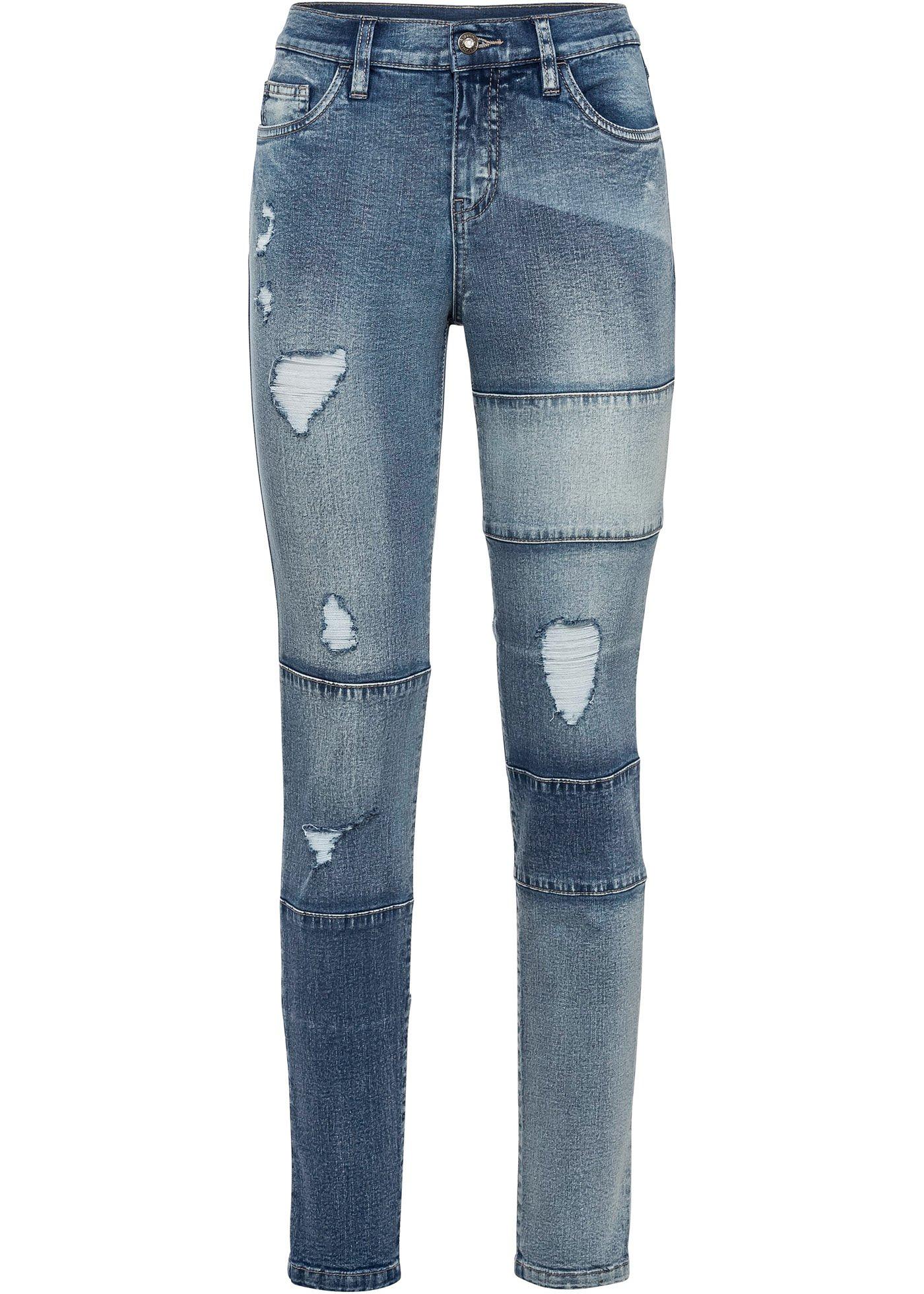 Jean avec effets déchirés