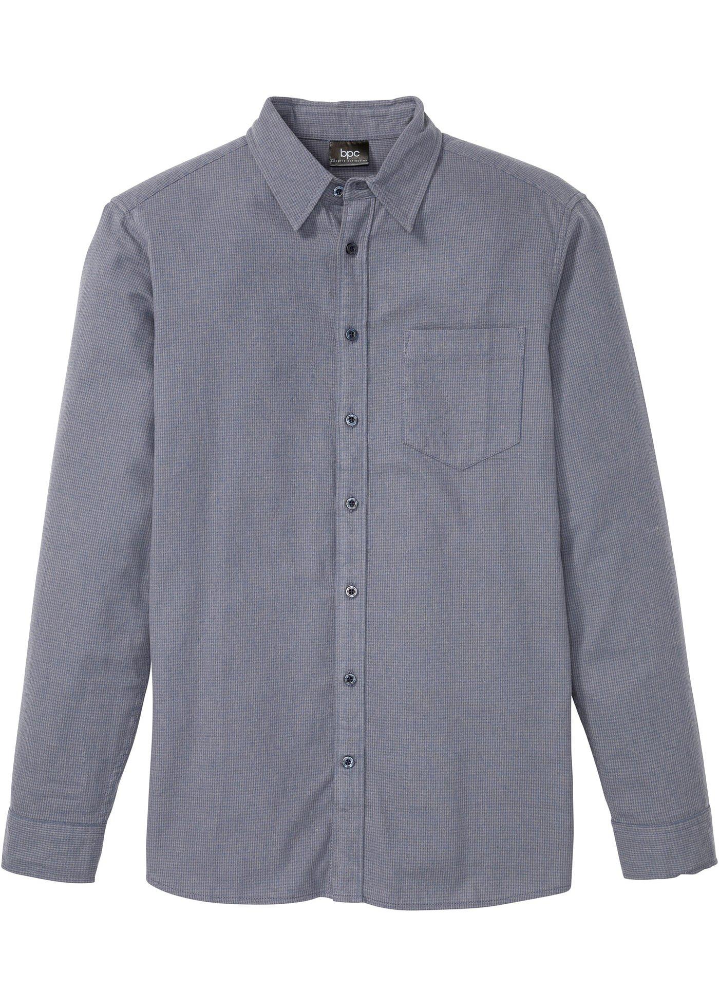 Chemise manches longues en flanelle