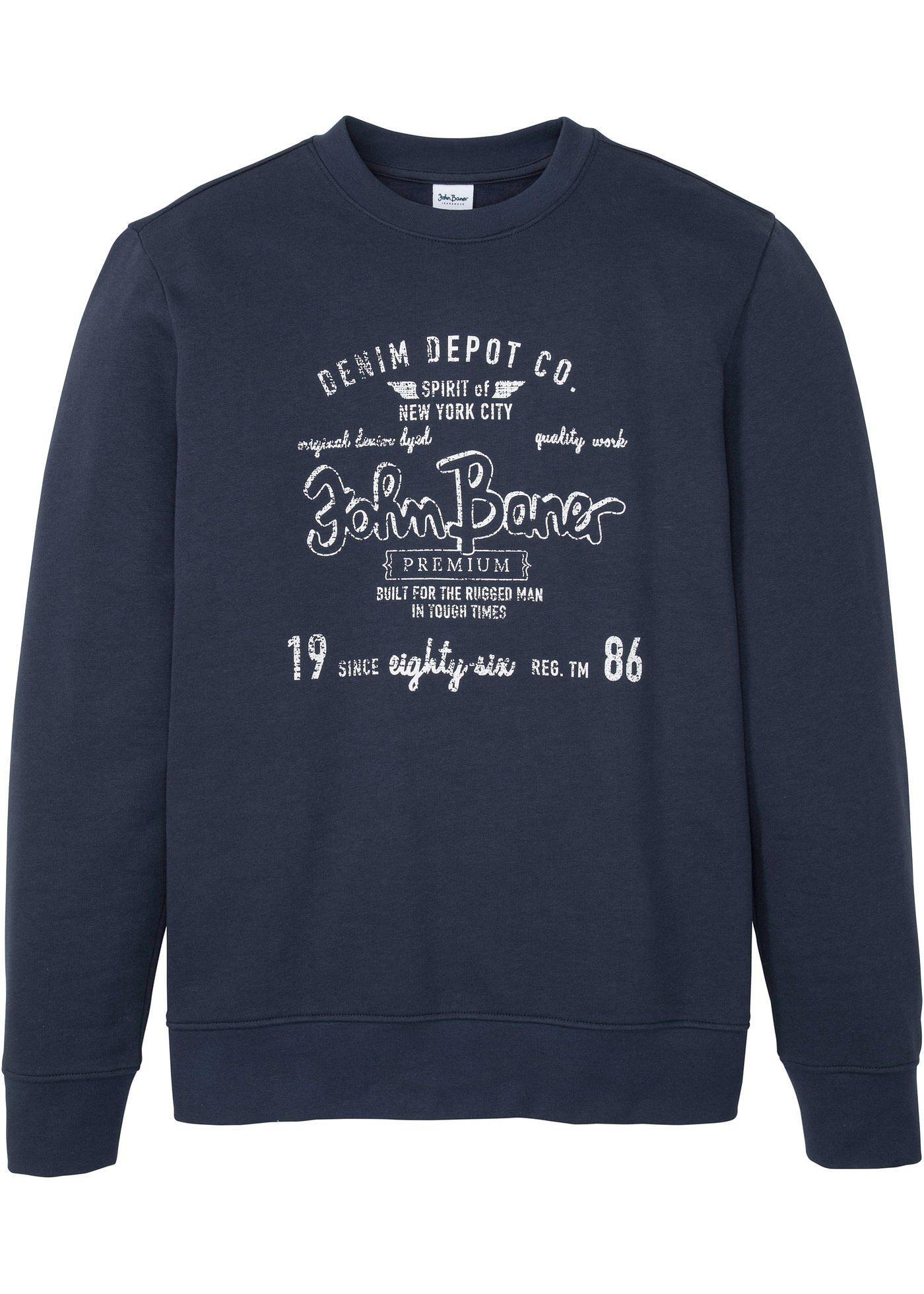 Sweat-shirt à col rond