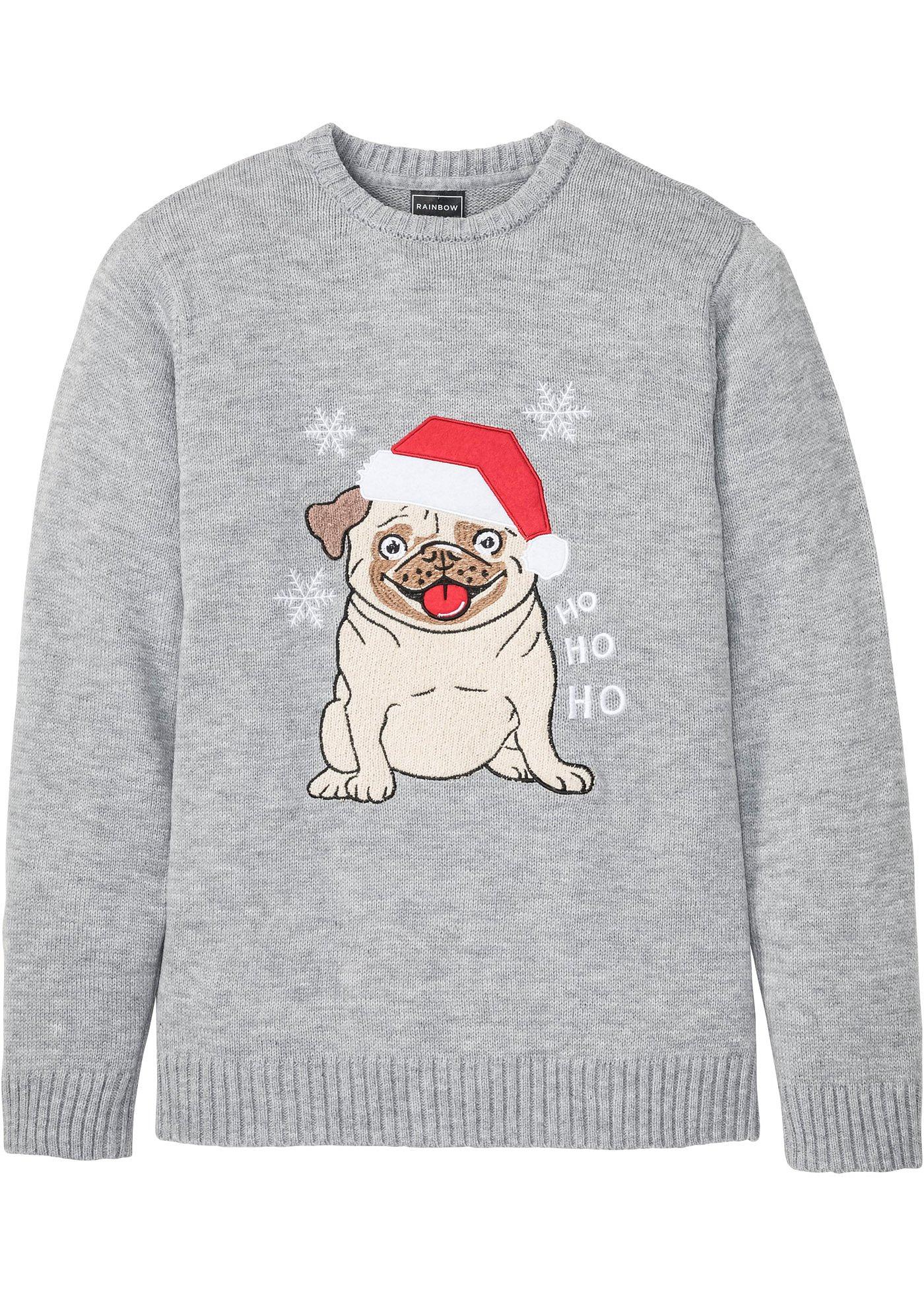 Pull à motif de Noël