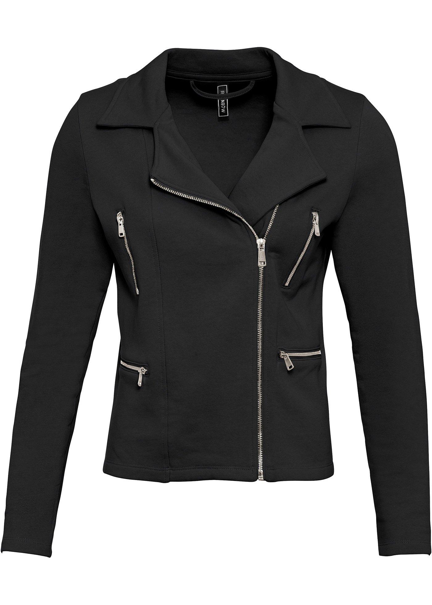 Veste sweat style biker
