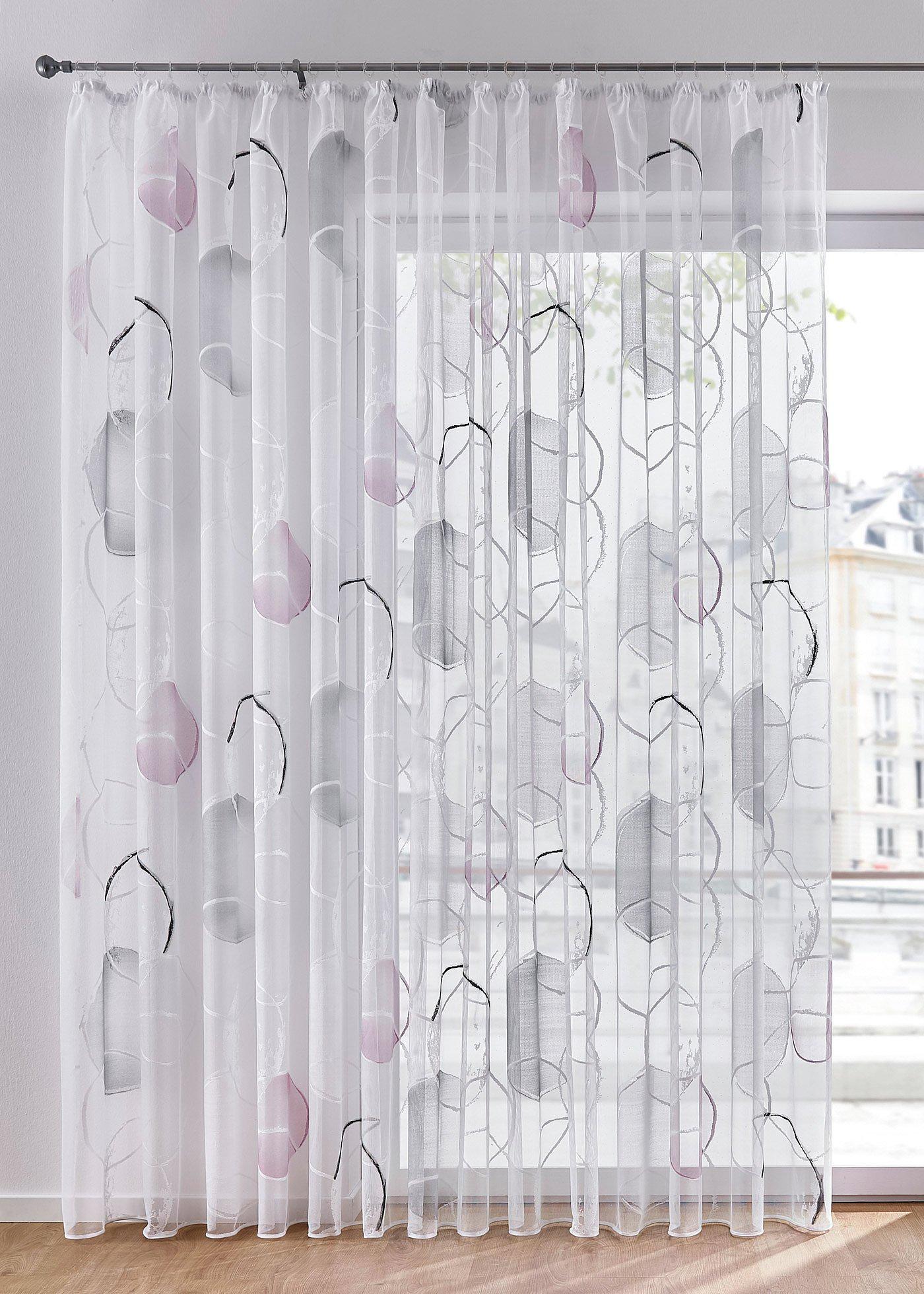 Voilage jacquard (1 pce.)