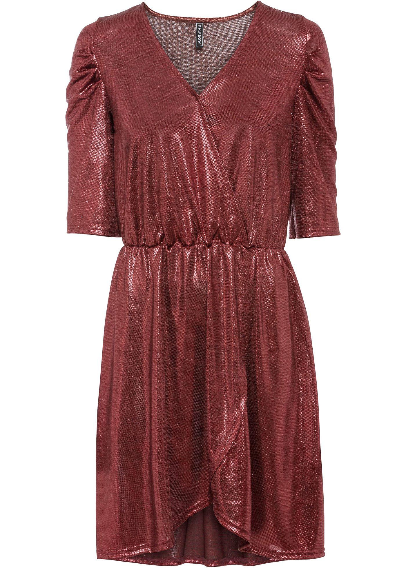 Robe brillante style portefeuille