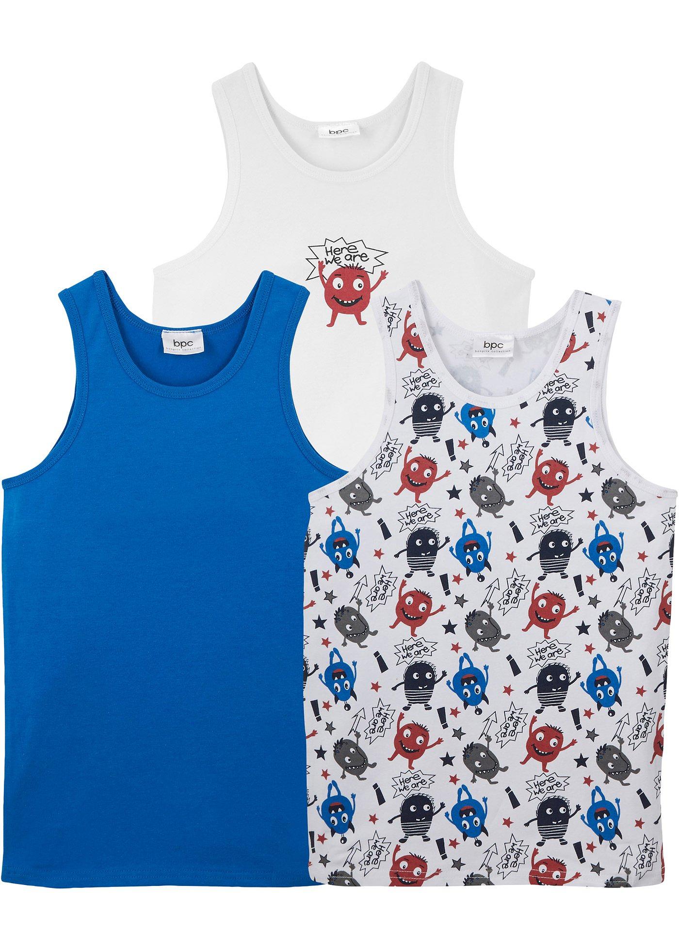 Lot de 3 tricots de peau garçon