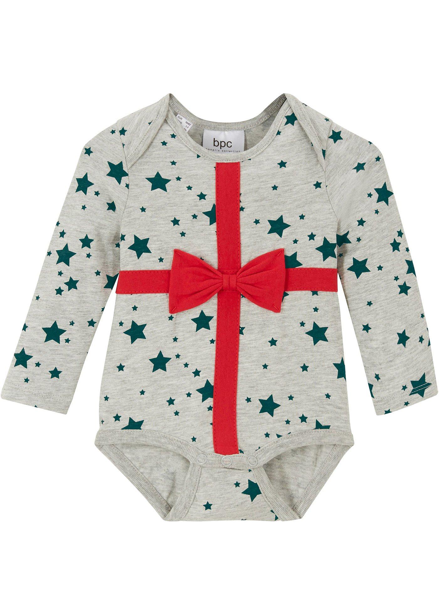 Body bébé à manches longues en coton bio