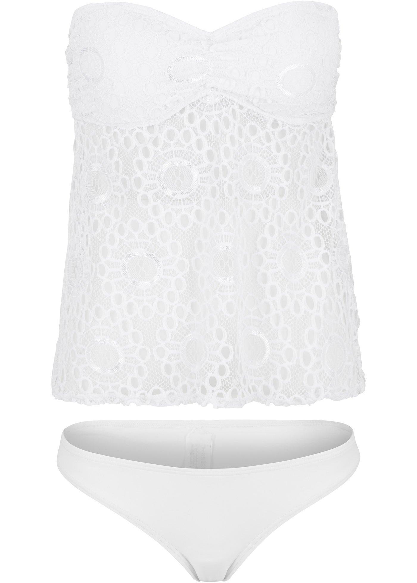 Tankini bustier (Ens. 2 pces.)