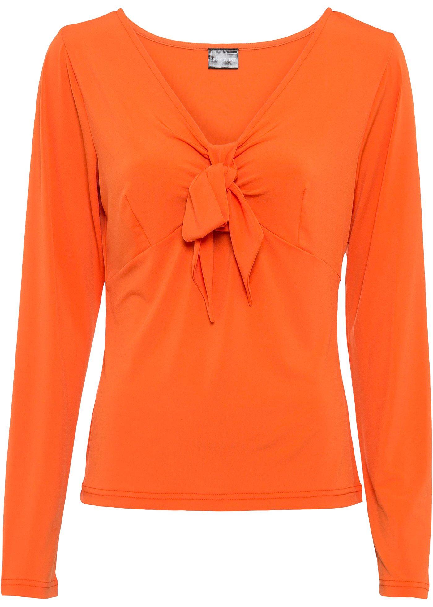 T-shirt manches longues avec nœud