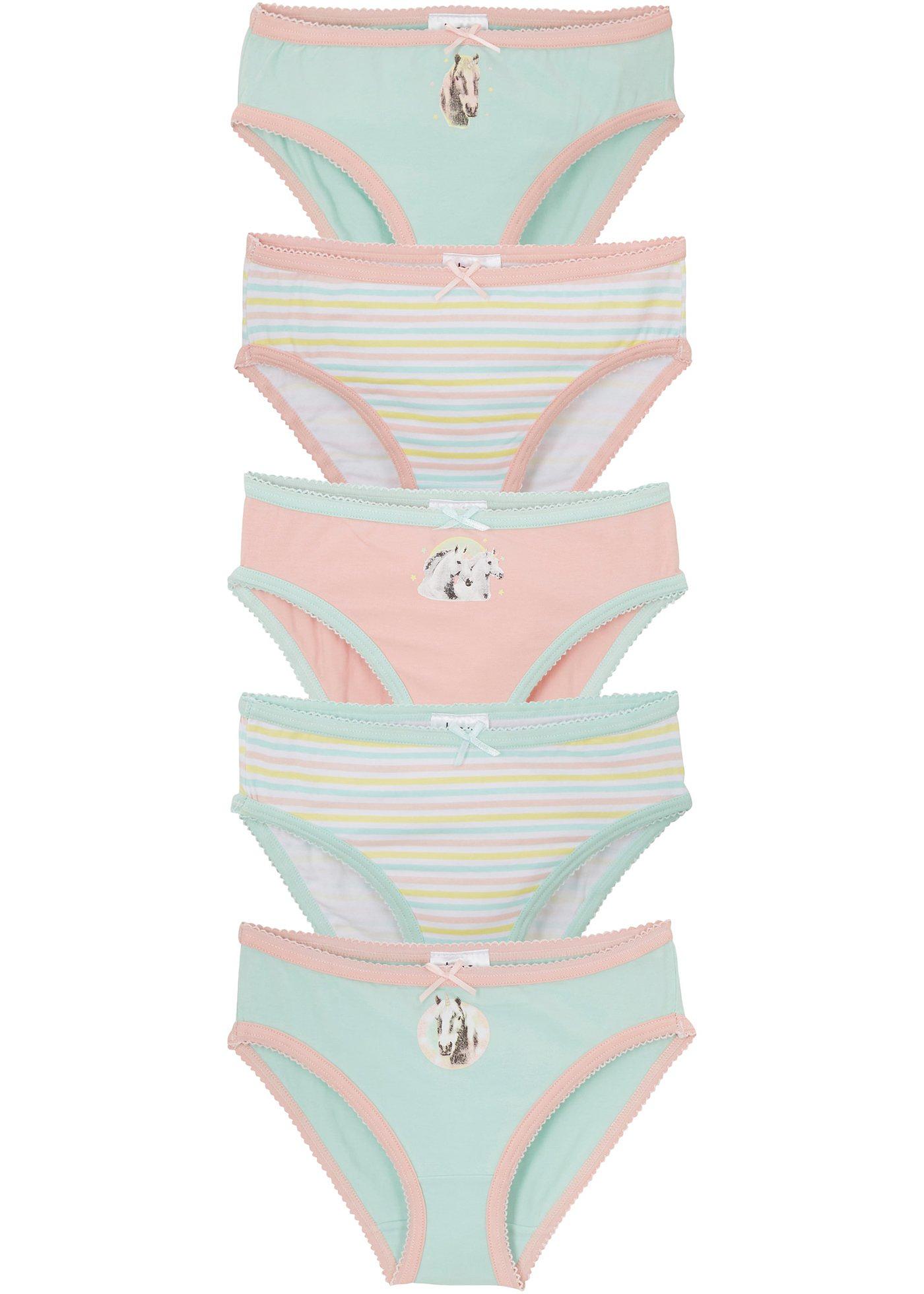 Lot de 5 culottes fille