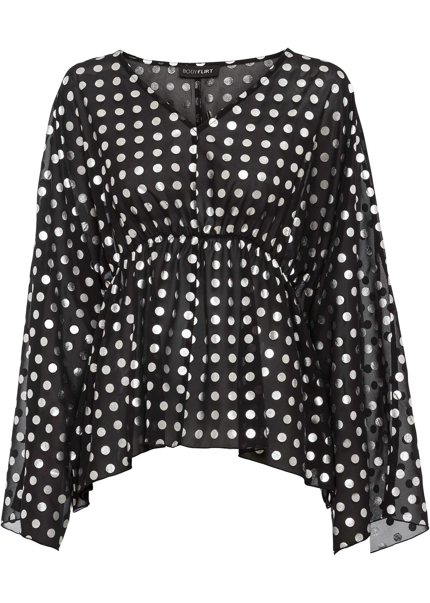 Blouse ample à imprimé