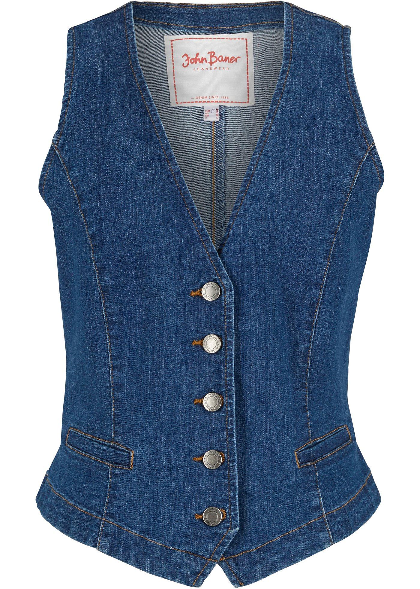 Image de Gilet sans manches en jean