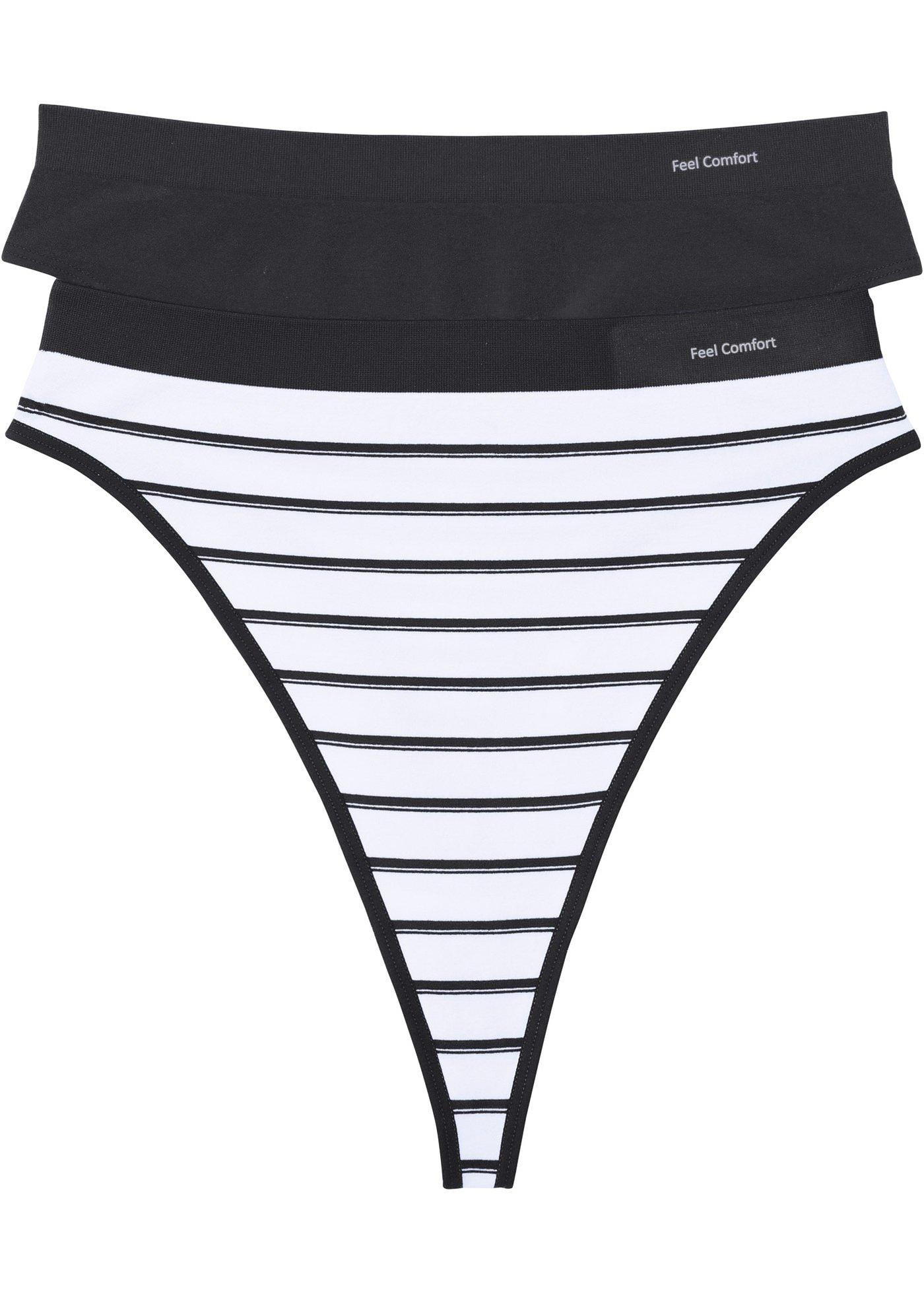 Lot de 2 strings échancrés Feel Comfort