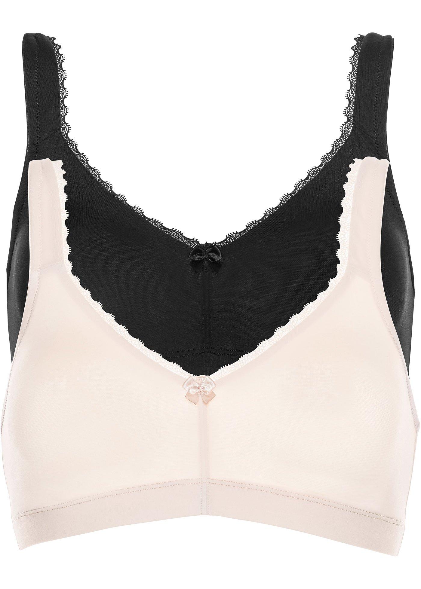 Lot de 2 soutiens-gorge sans armatures