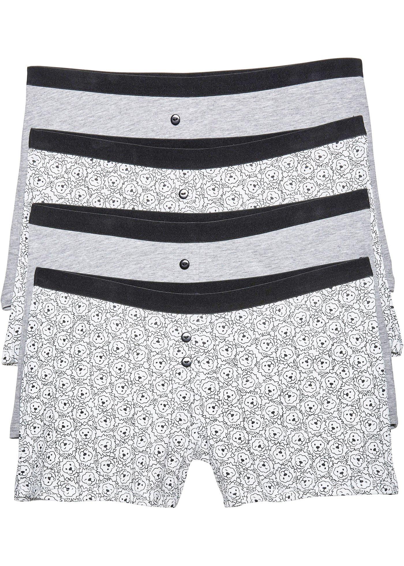 Lot de 4 boxers femme