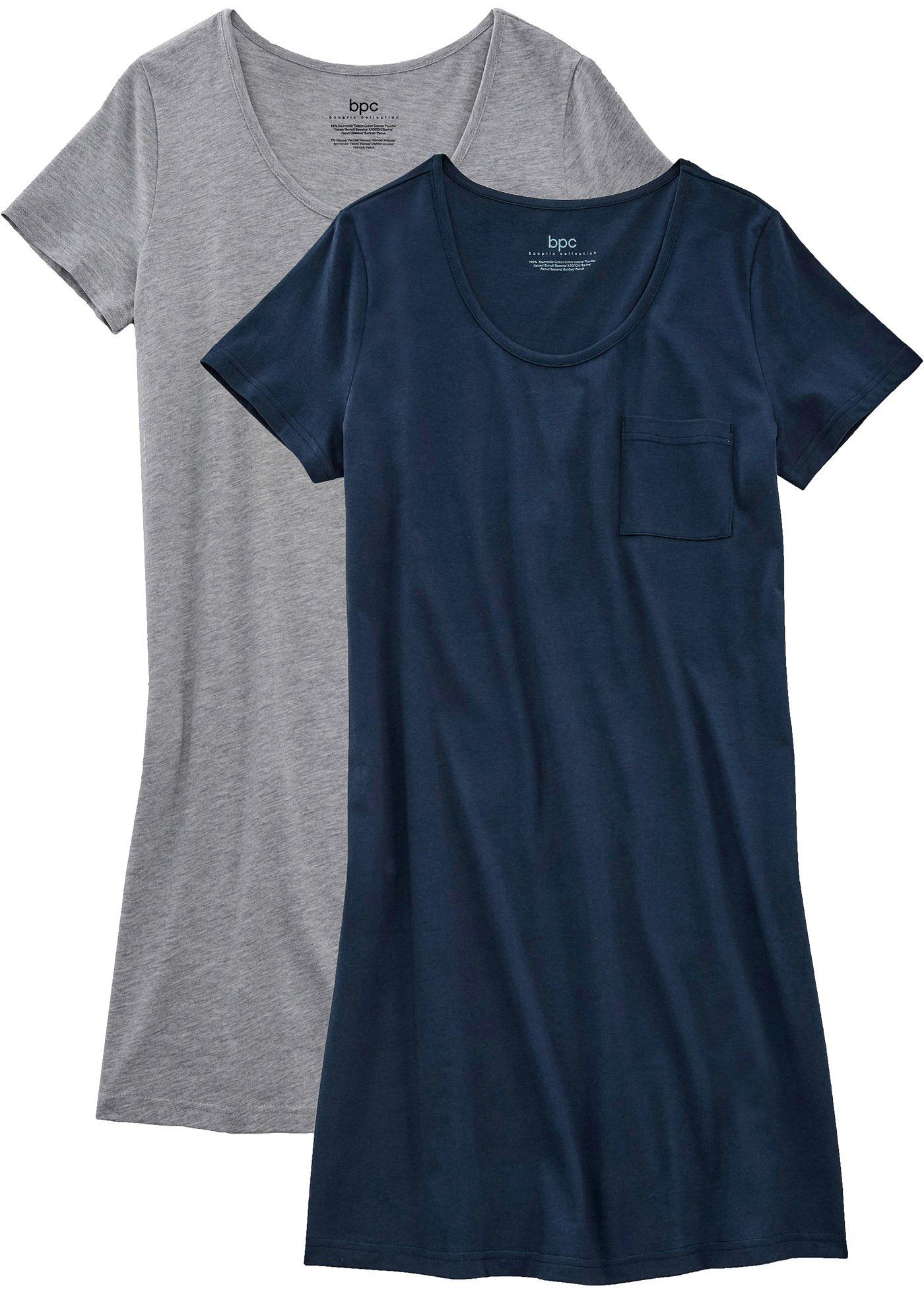 Lot de 2 chemises de nuit avec coton durable