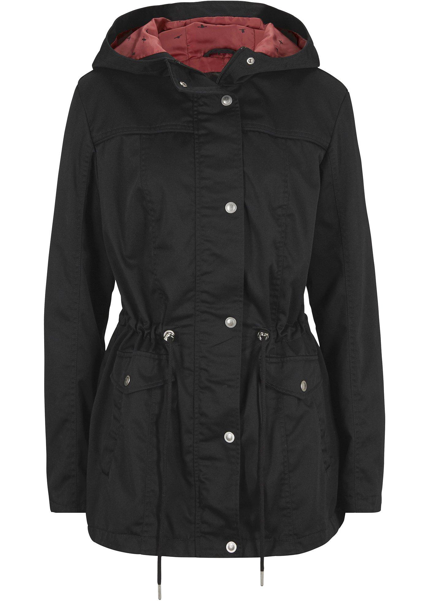 Parka longue, cintrée