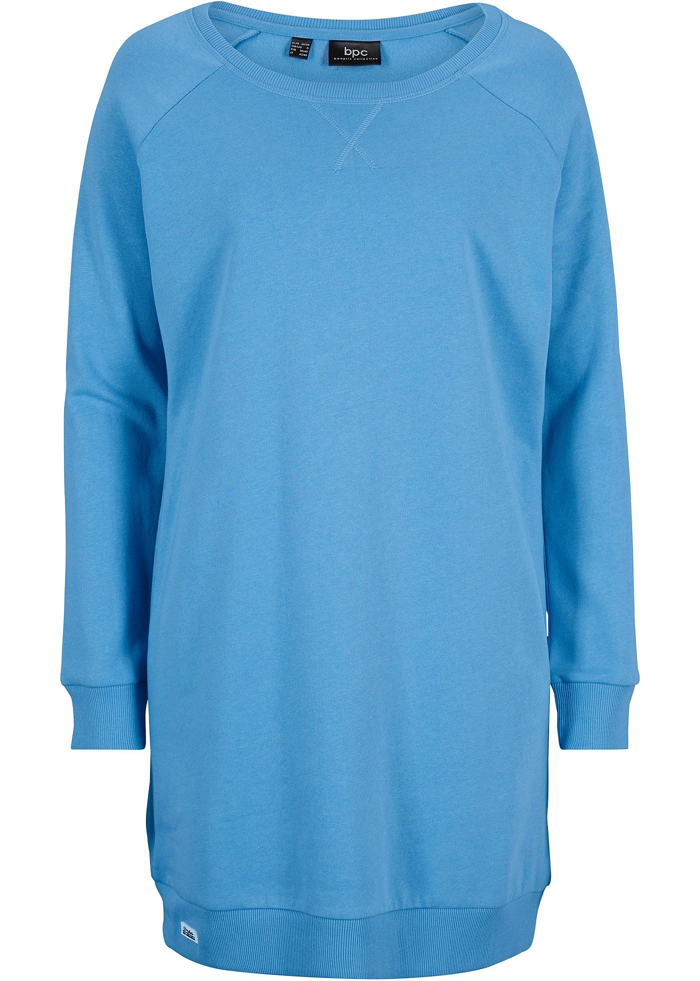 Robe sweat-shirt à manches raglan