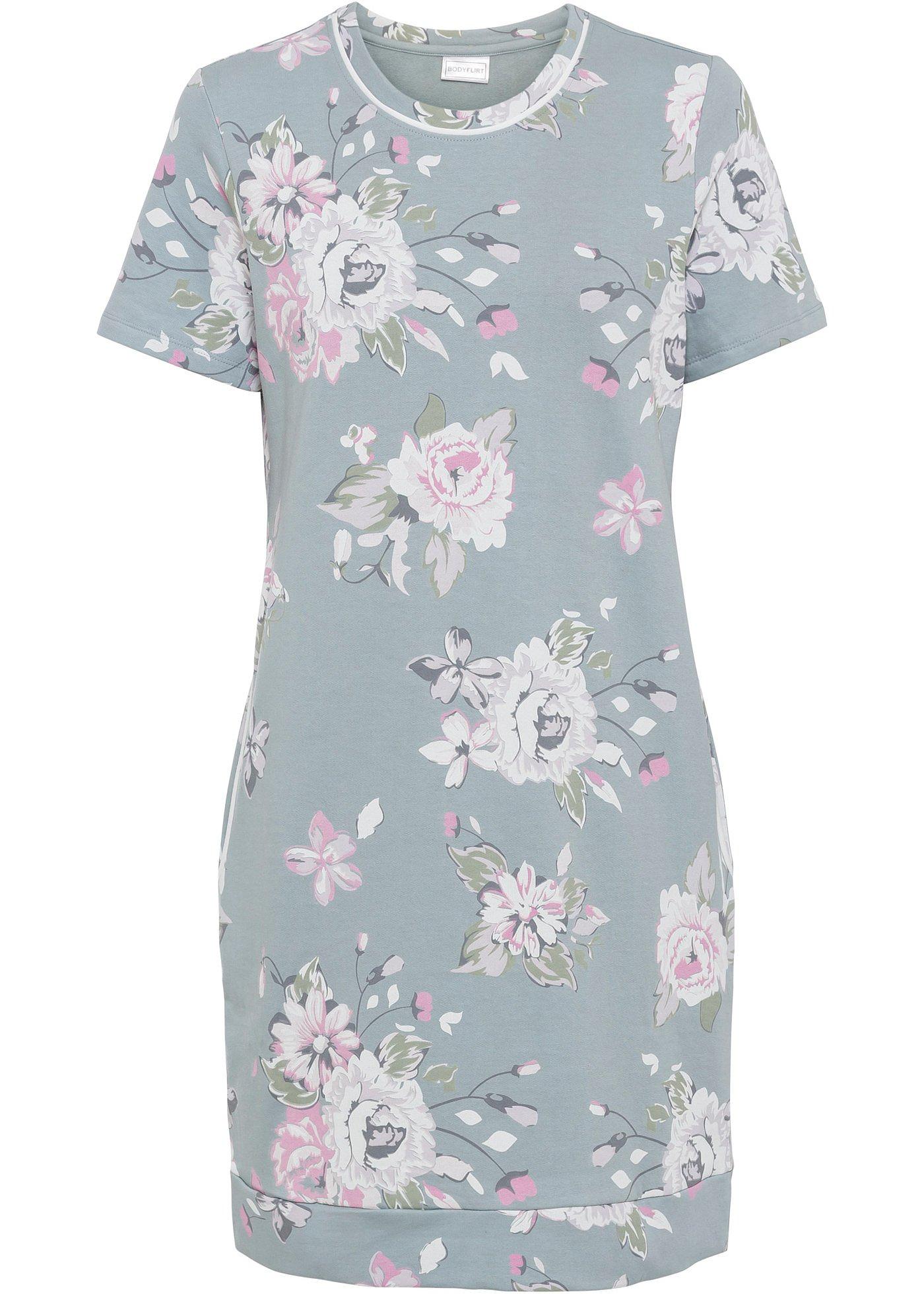 Robe sweat imprimée