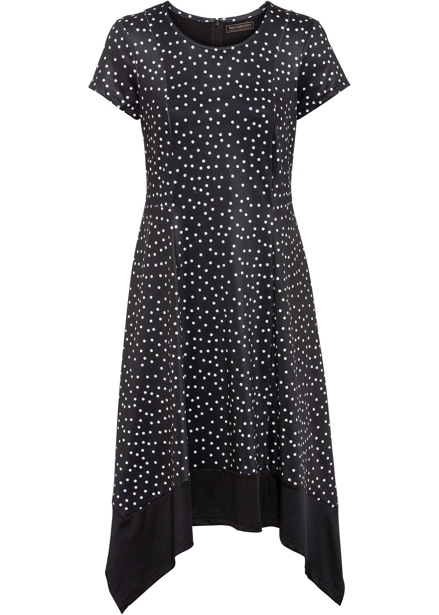 Robe en jersey manches courtes