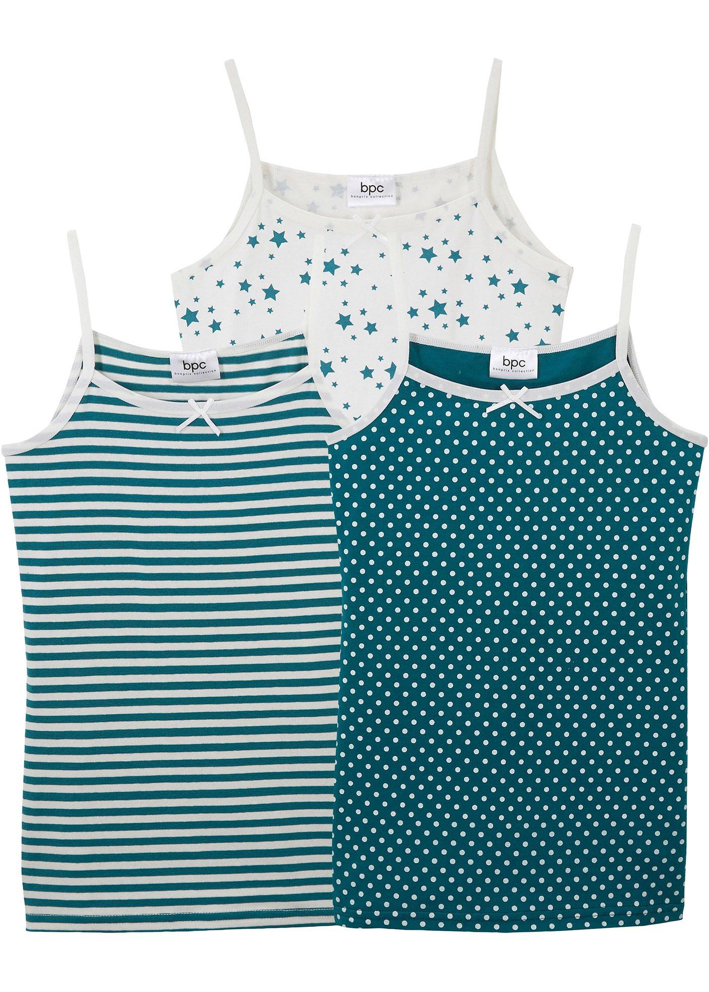 Lot de 3 tricots de peau fille