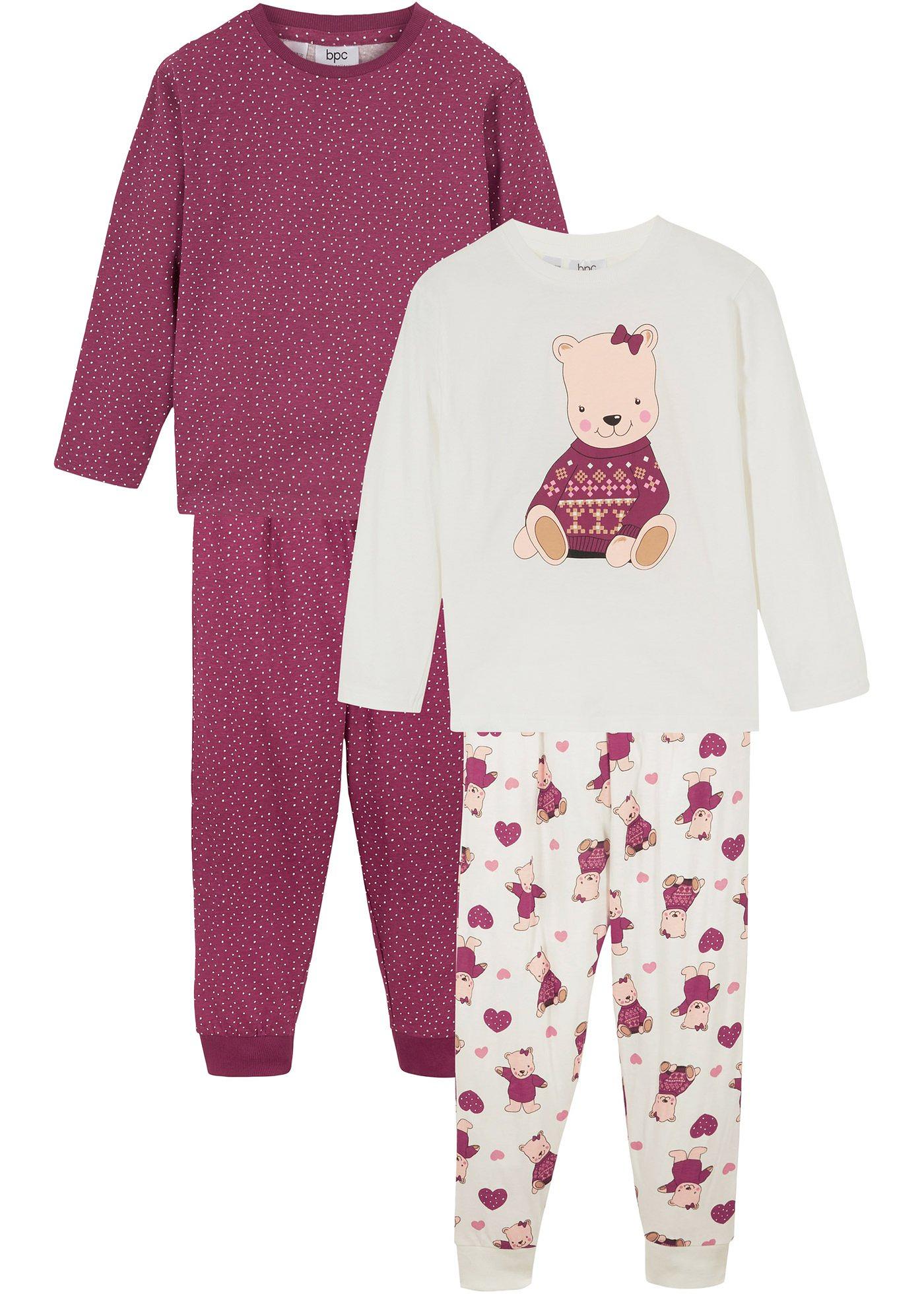 Lot de 2 pyjamas fille