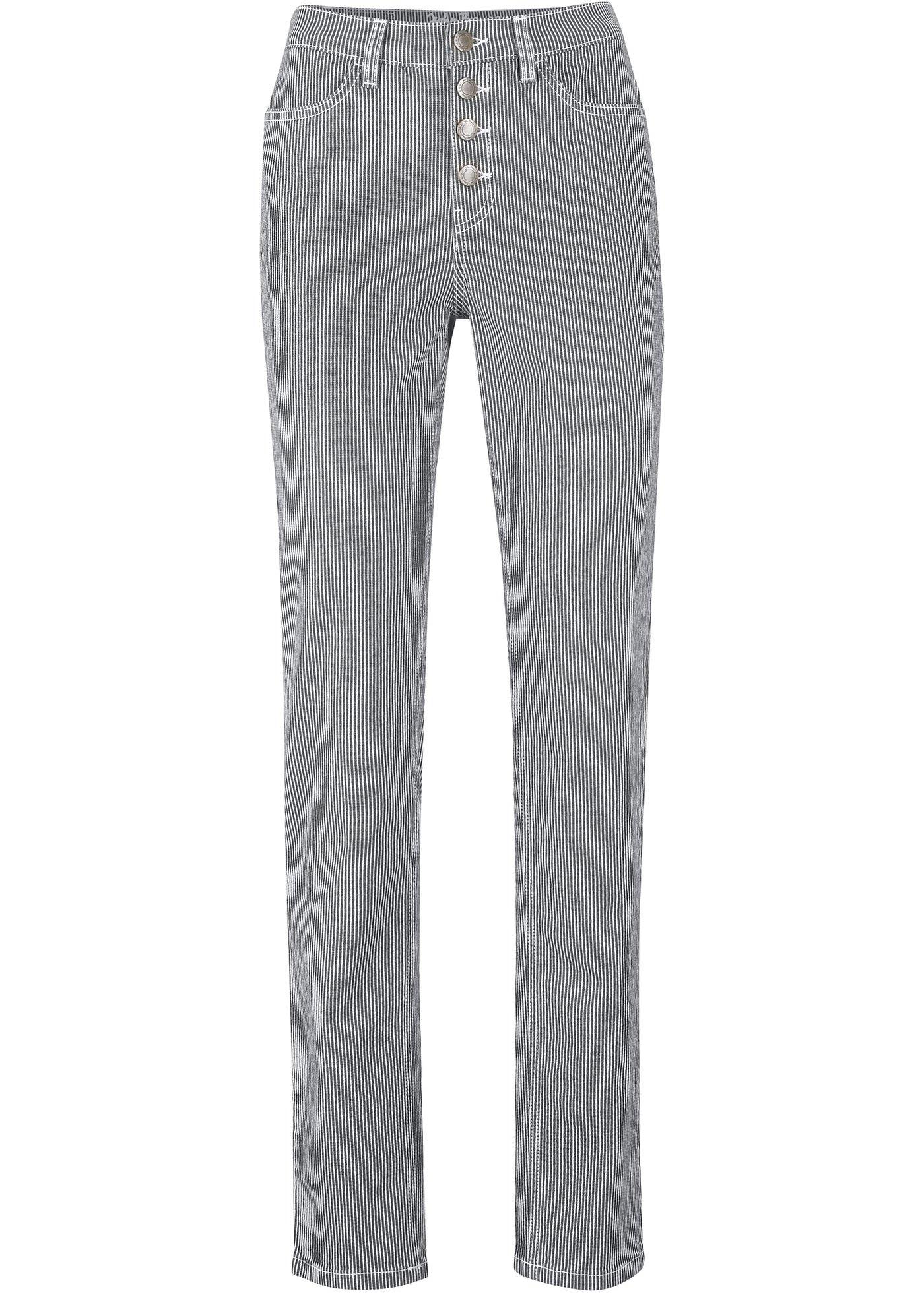 Jean extensible, Straight, rayé